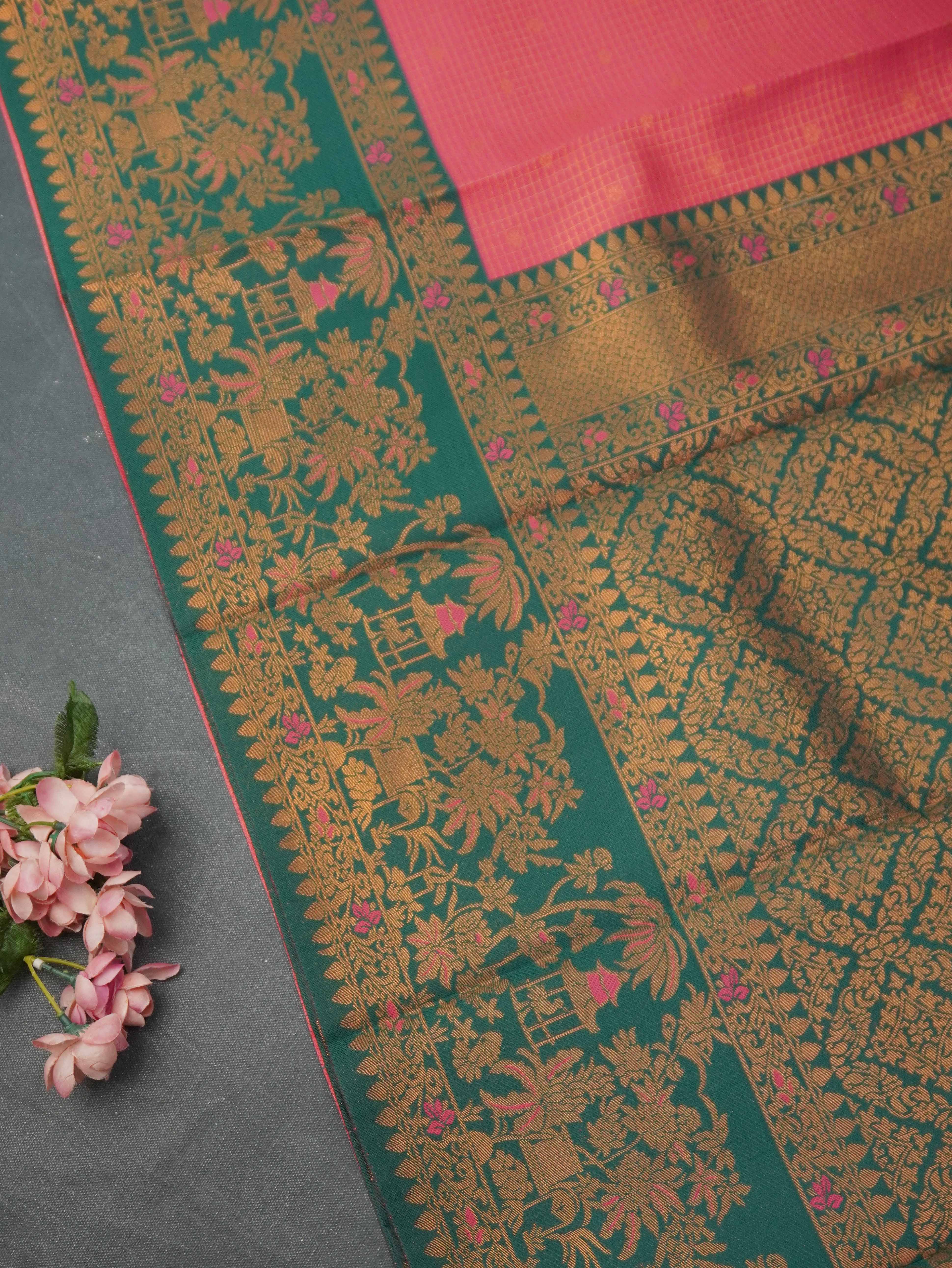 Semi Silk Saree | TTDS3296