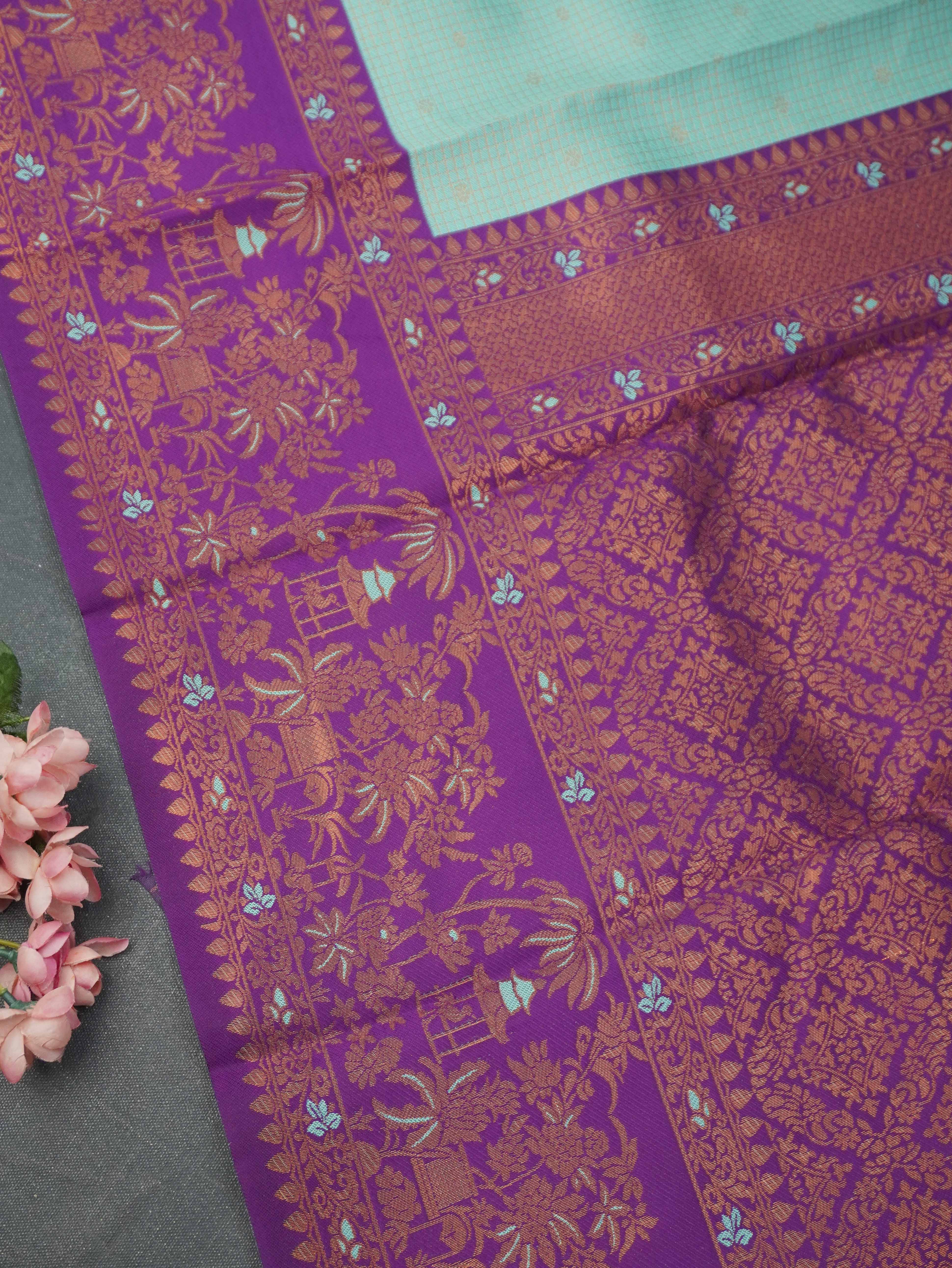 Semi Silk Saree | TTDS3296