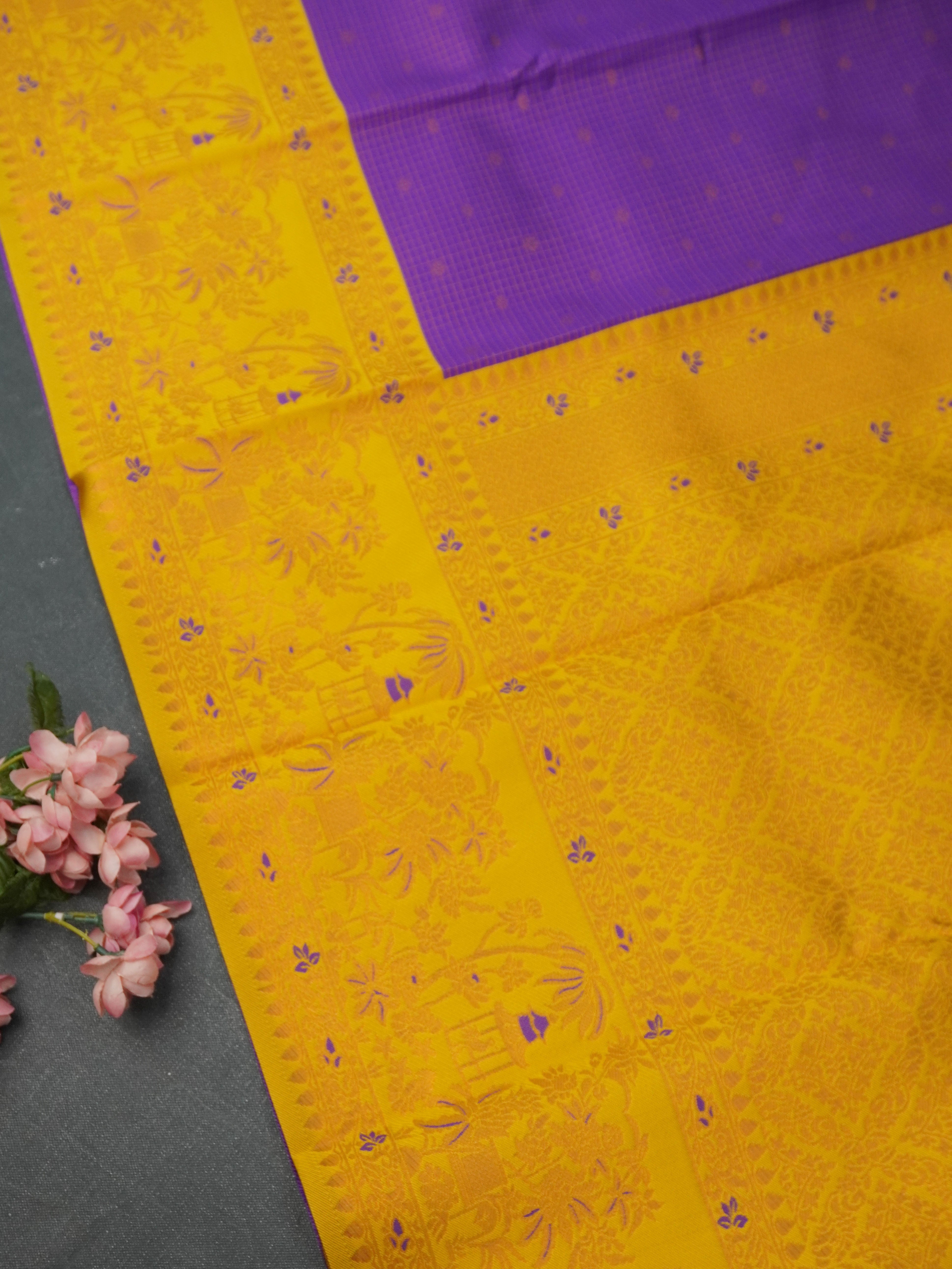 Semi Silk Saree | TTDS3296