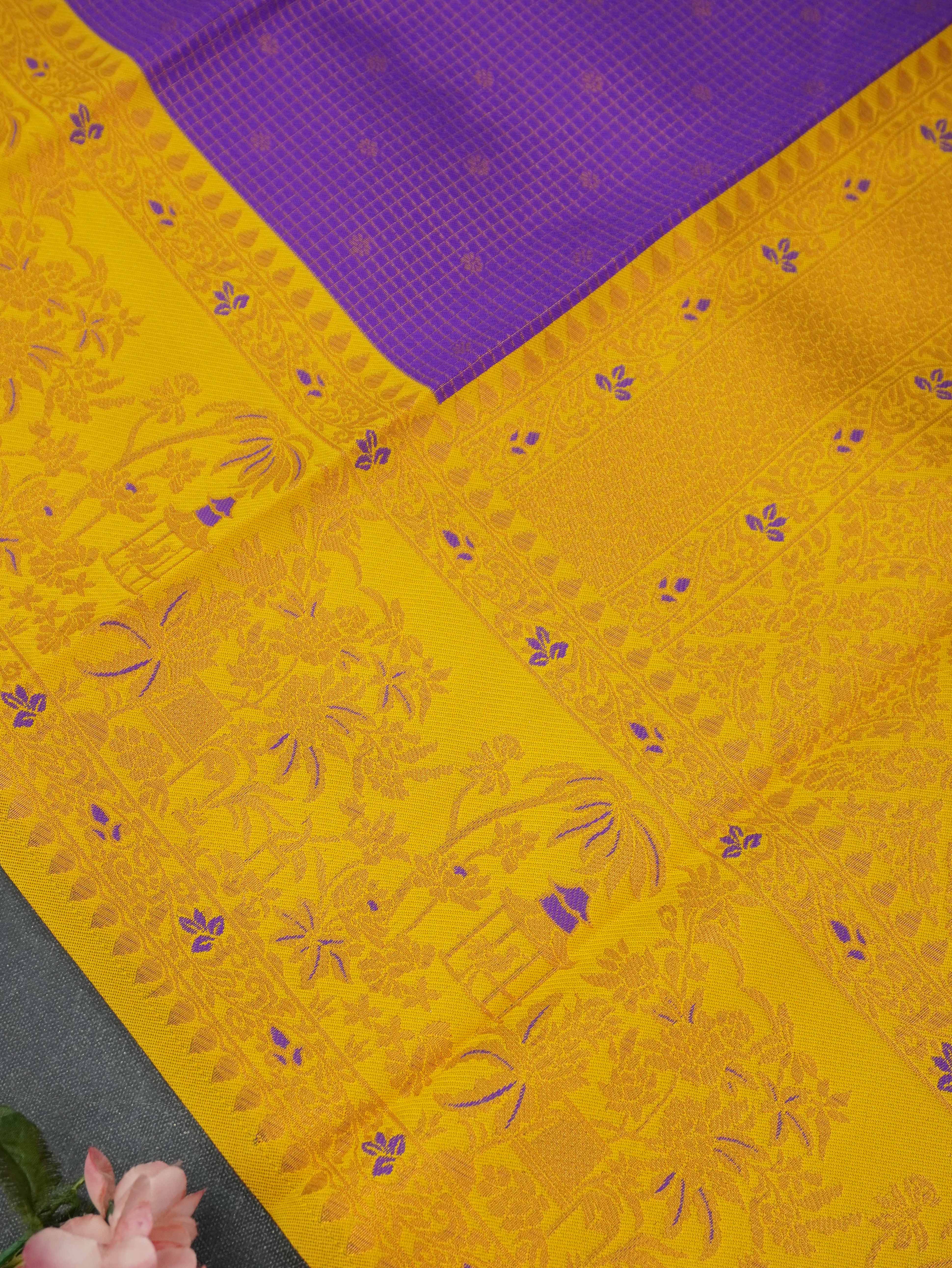 Semi Silk Saree | TTDS3296