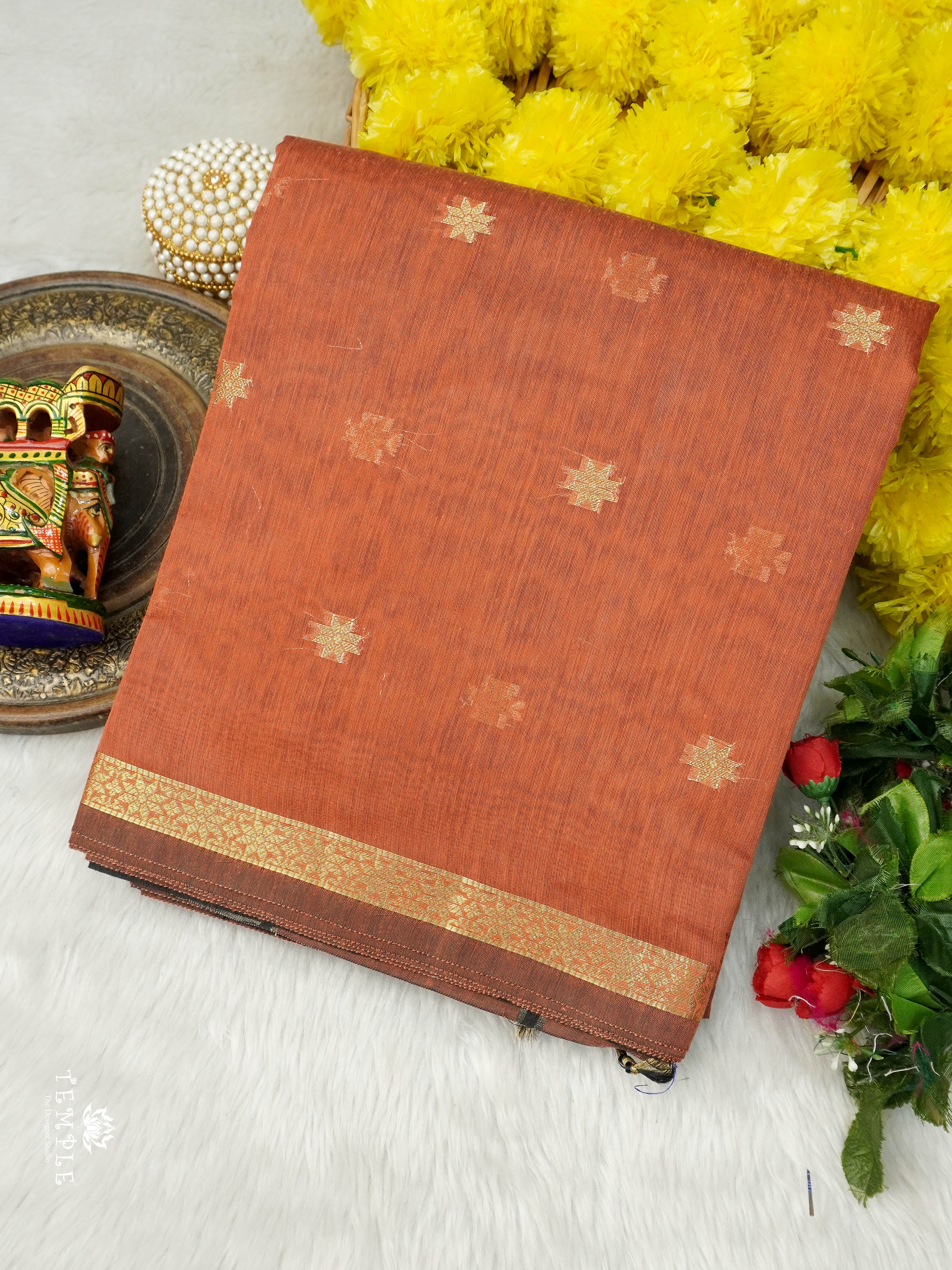 Maheshwari Cotton Saree | TTDS2871