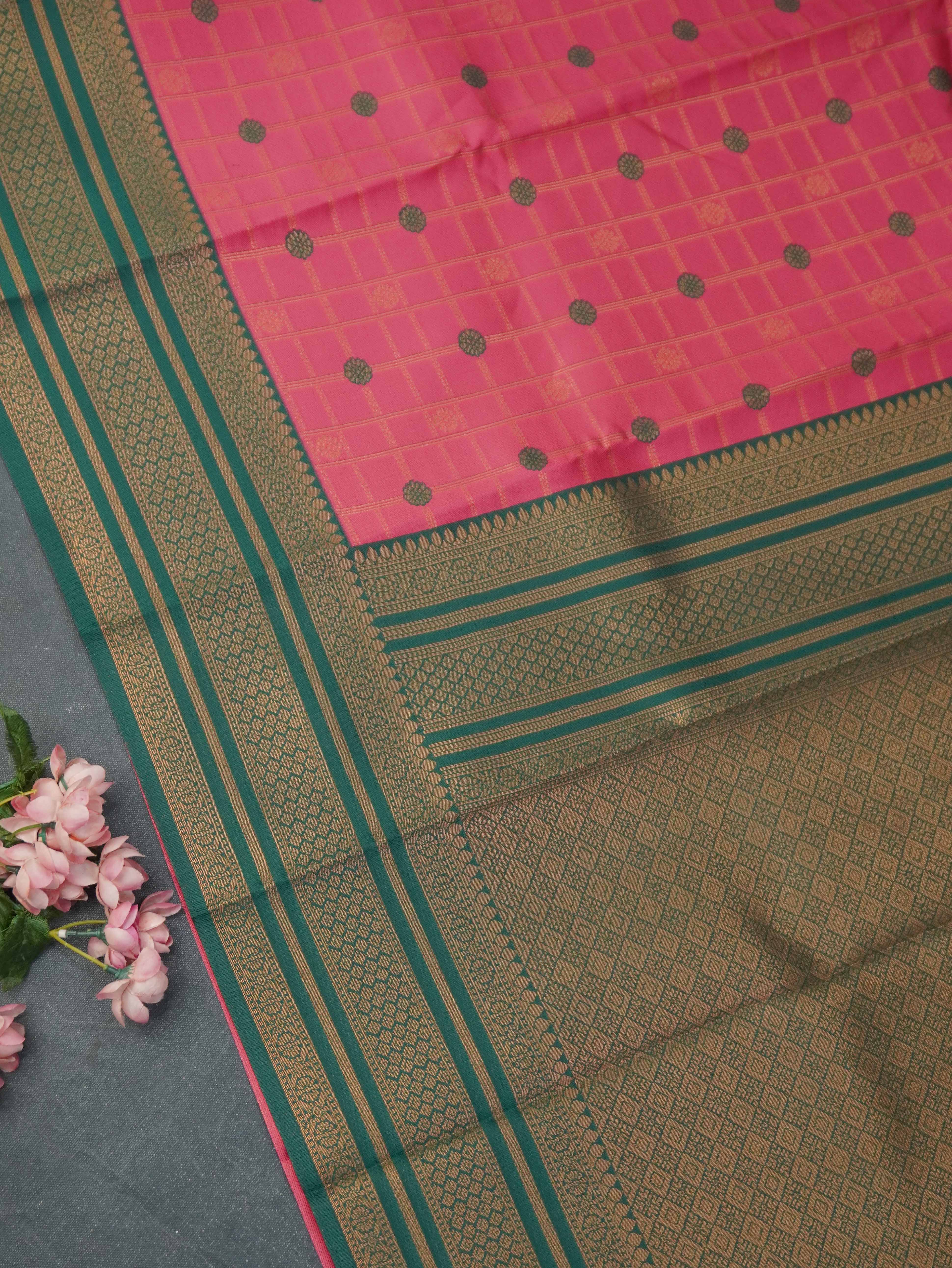 Semi Silk Saree | TTDS3295