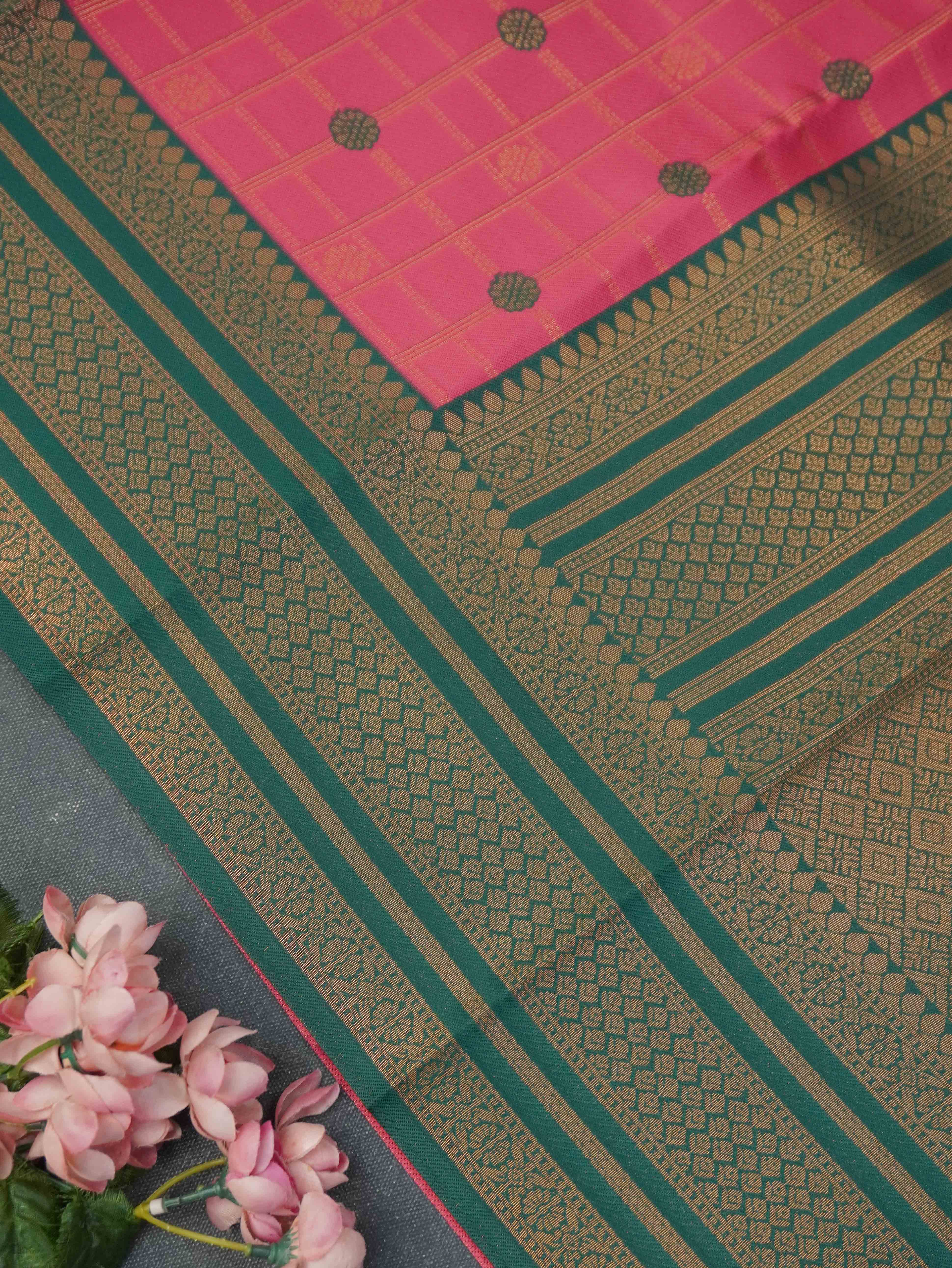 Semi Silk Saree | TTDS3295