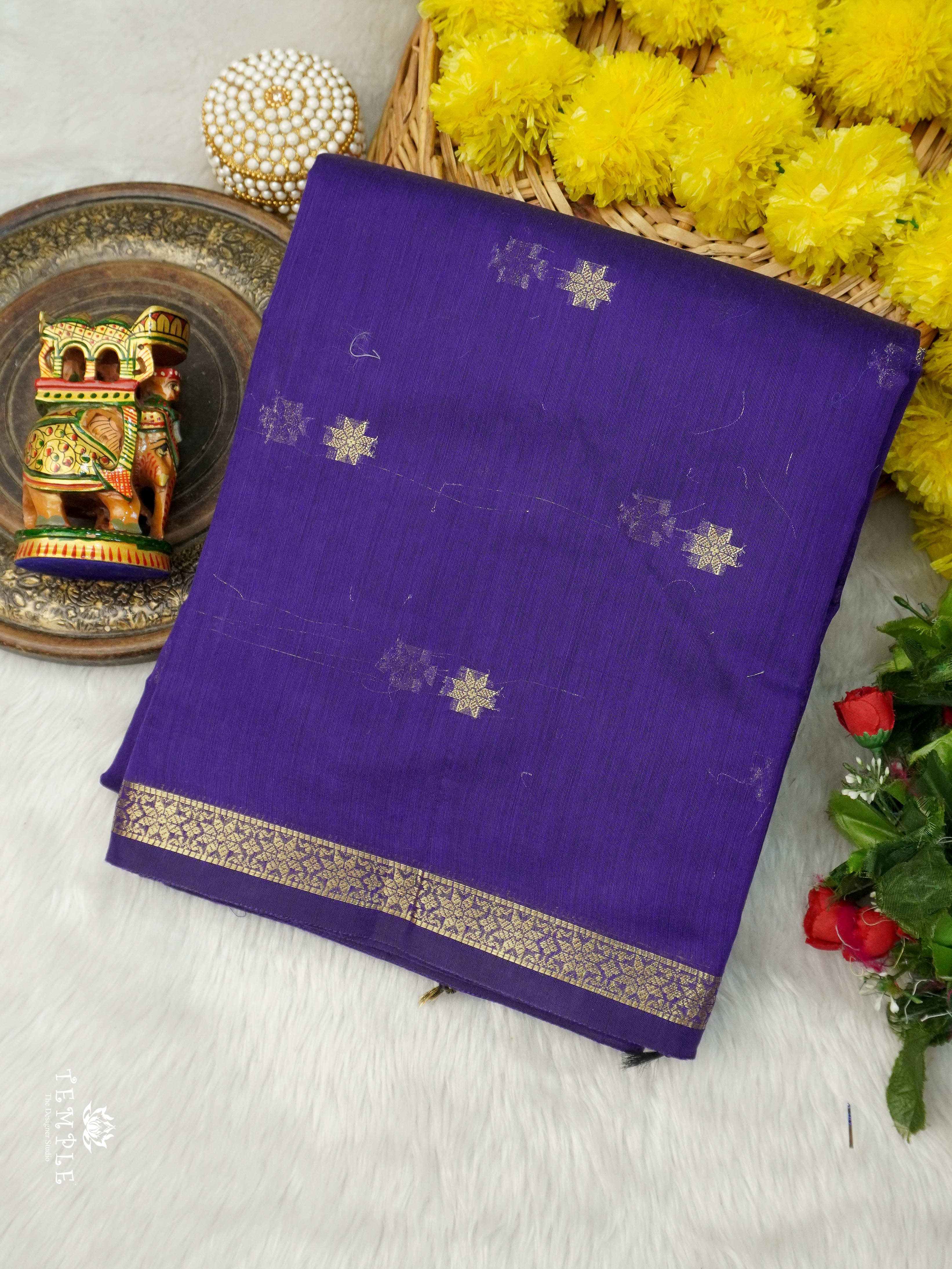 Maheshwari Cotton Saree | TTDS2871