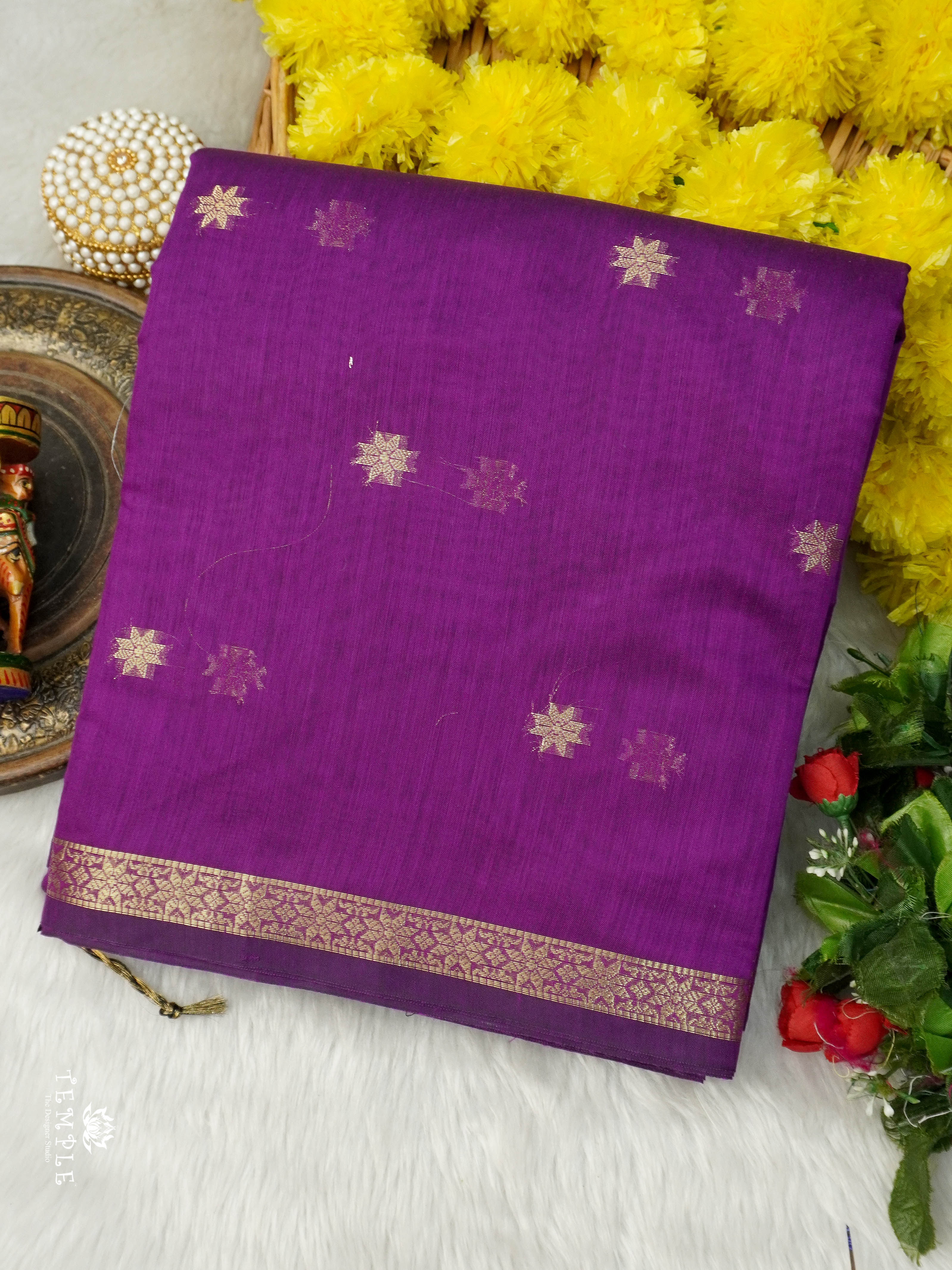 Maheshwari Cotton Saree | TTDS2871