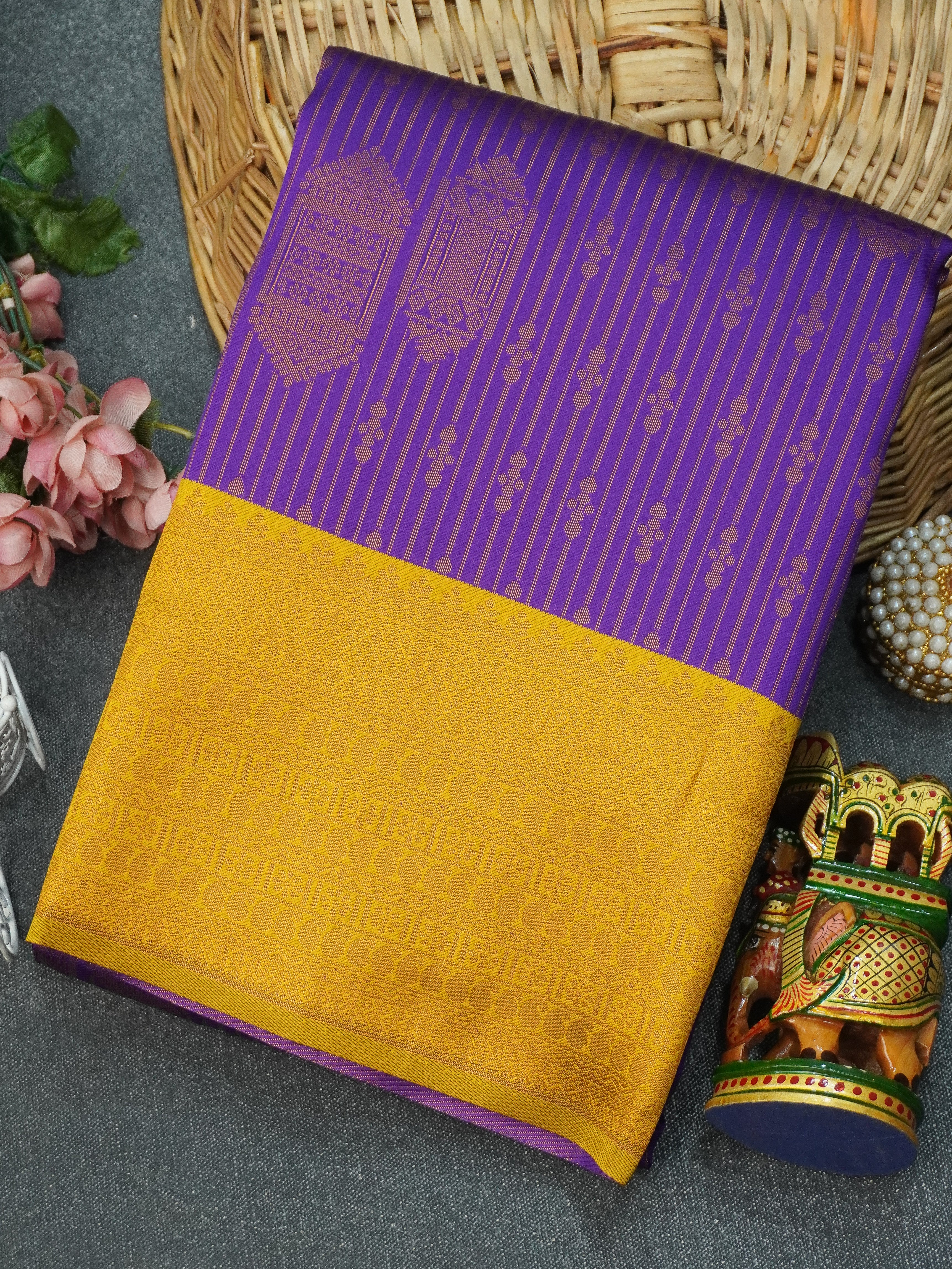 Semi Silk Saree | TTDS3279