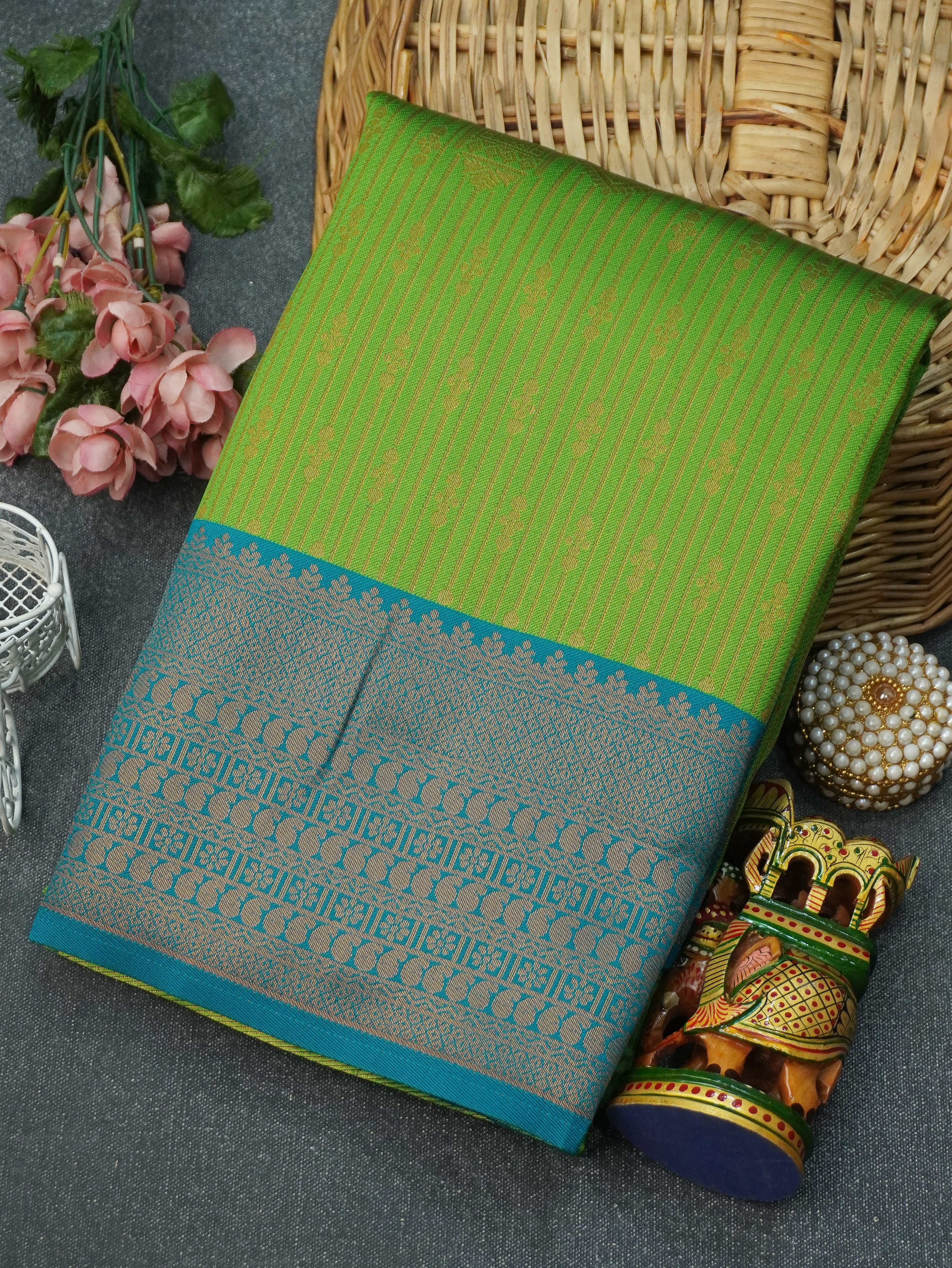 Semi Silk Saree | TTDS3279