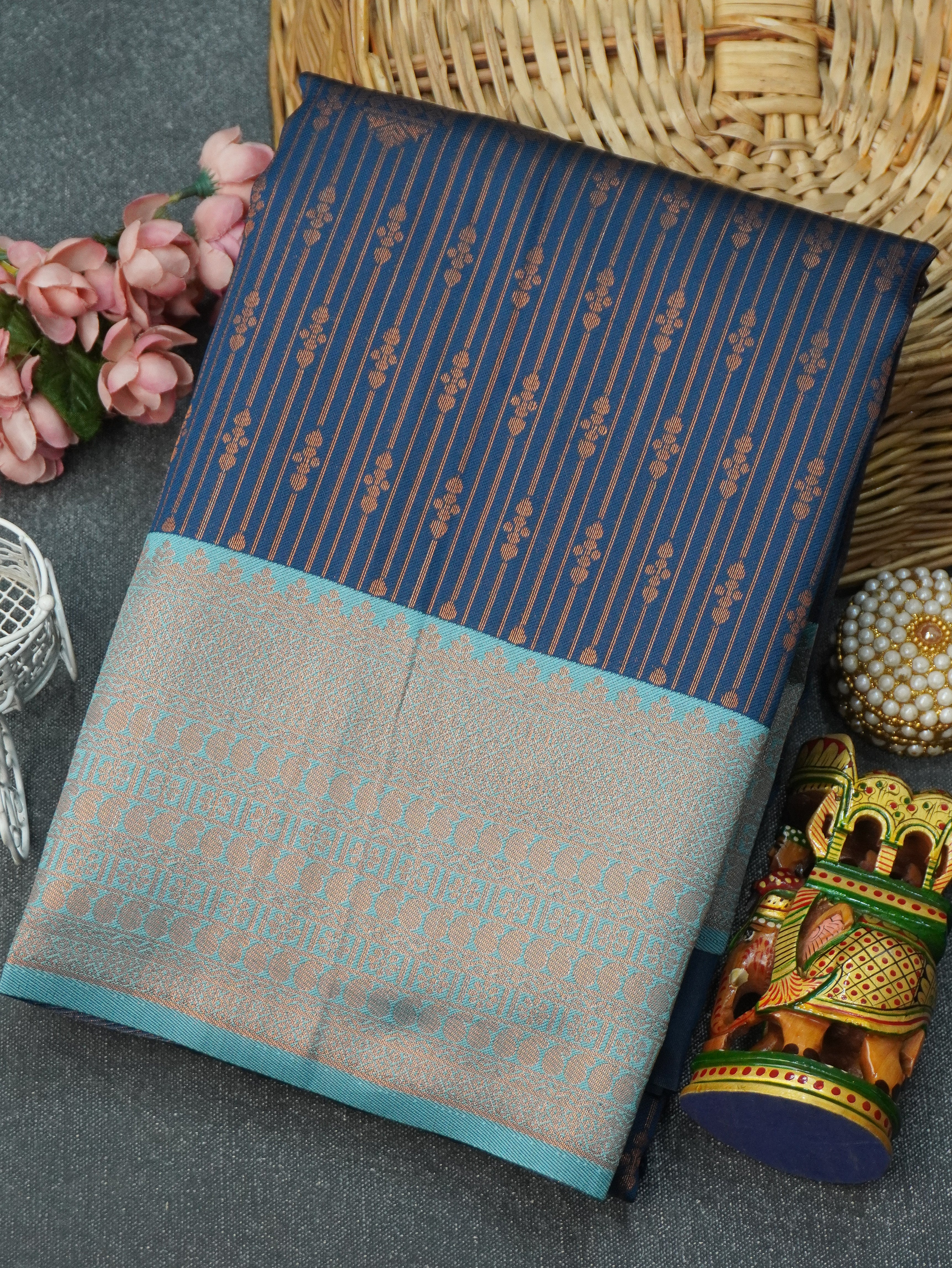 Semi Silk Saree | TTDS3279