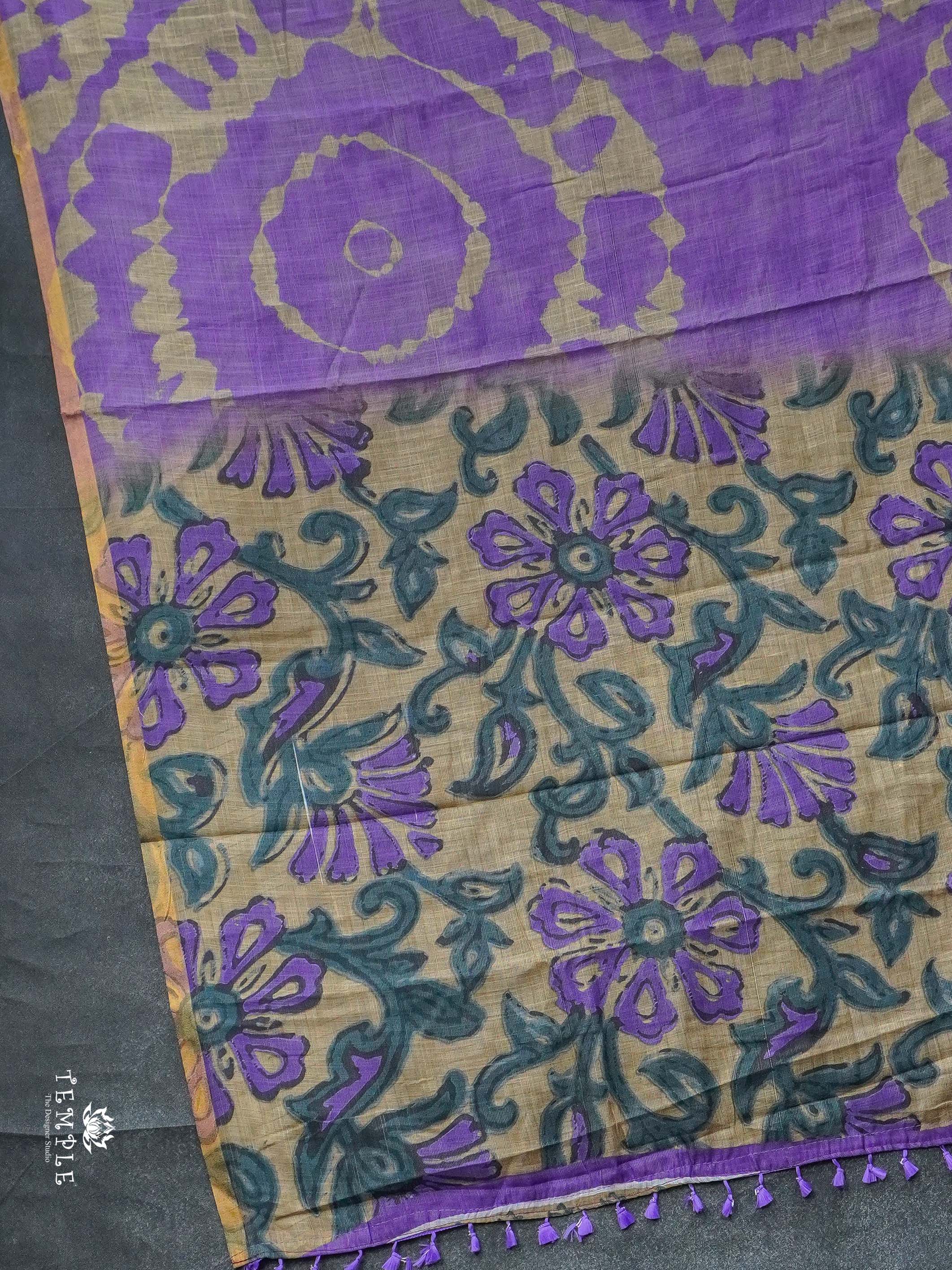 Chanderi Cotton Saree | TTDS2356