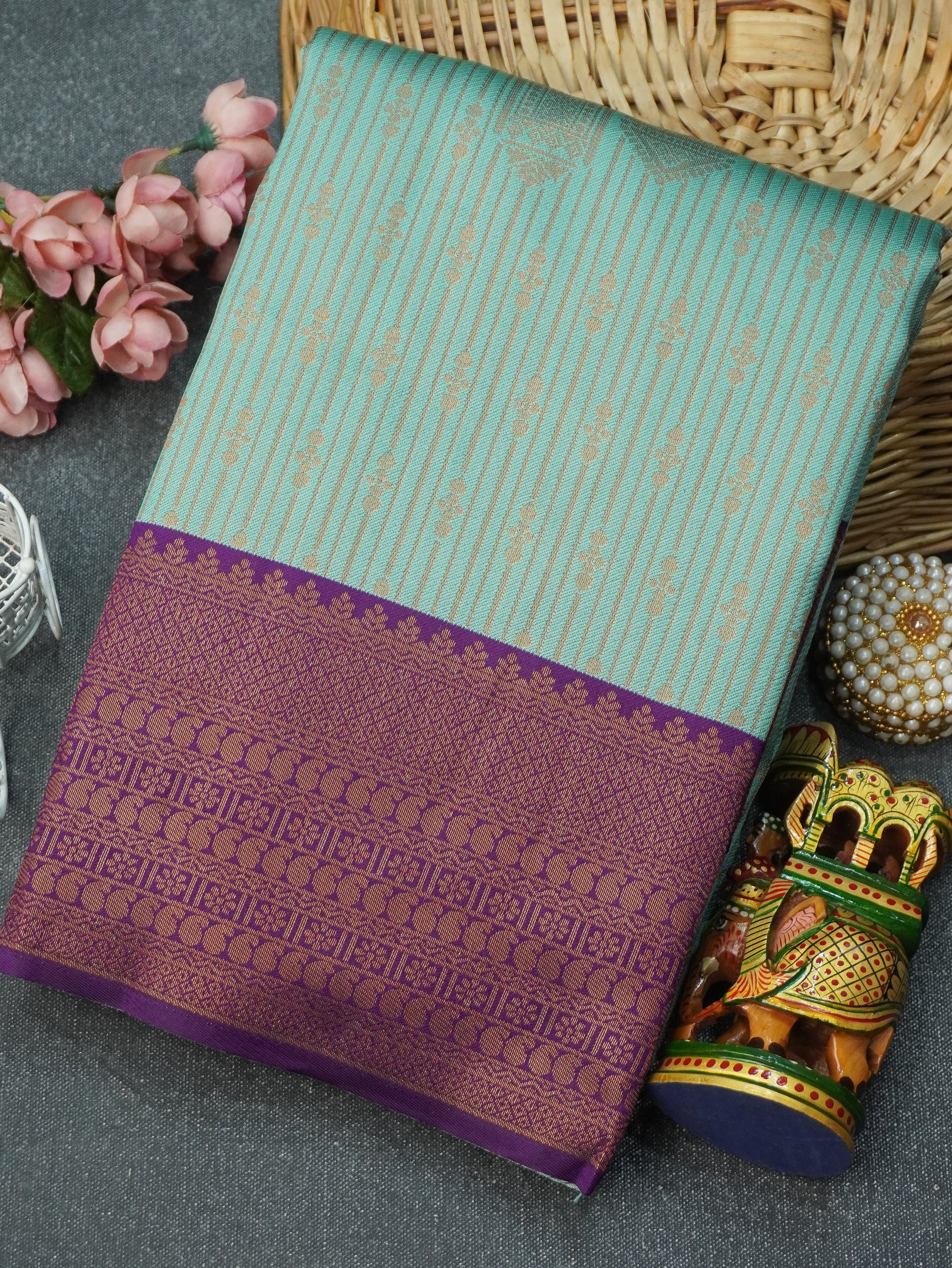 Semi Silk Saree | TTDS3279