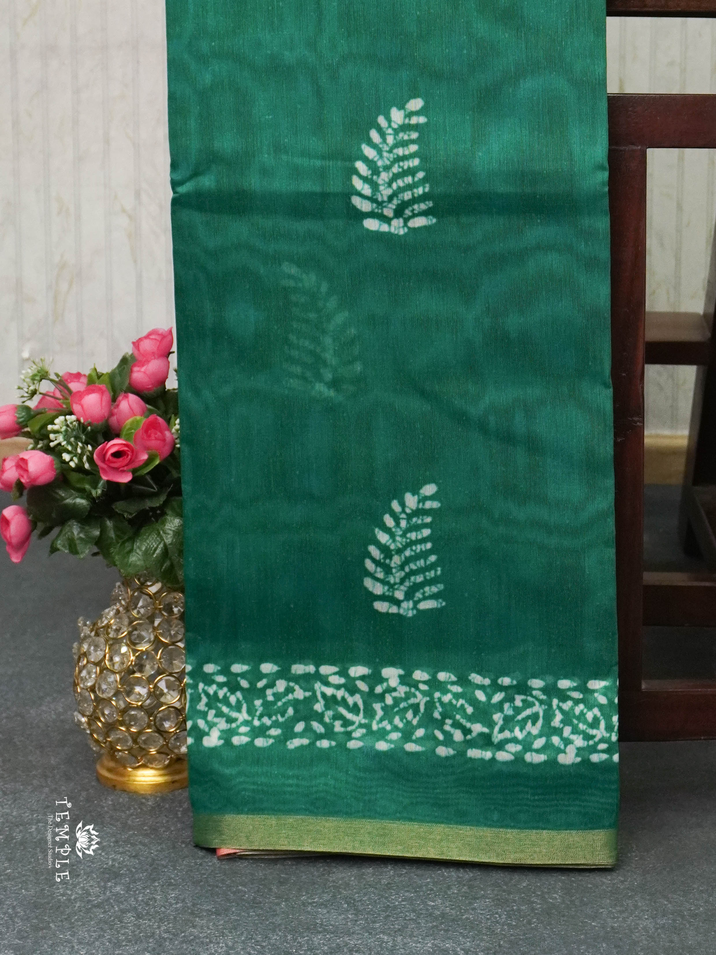 Chanderi Cotton Saree | TTDS1414