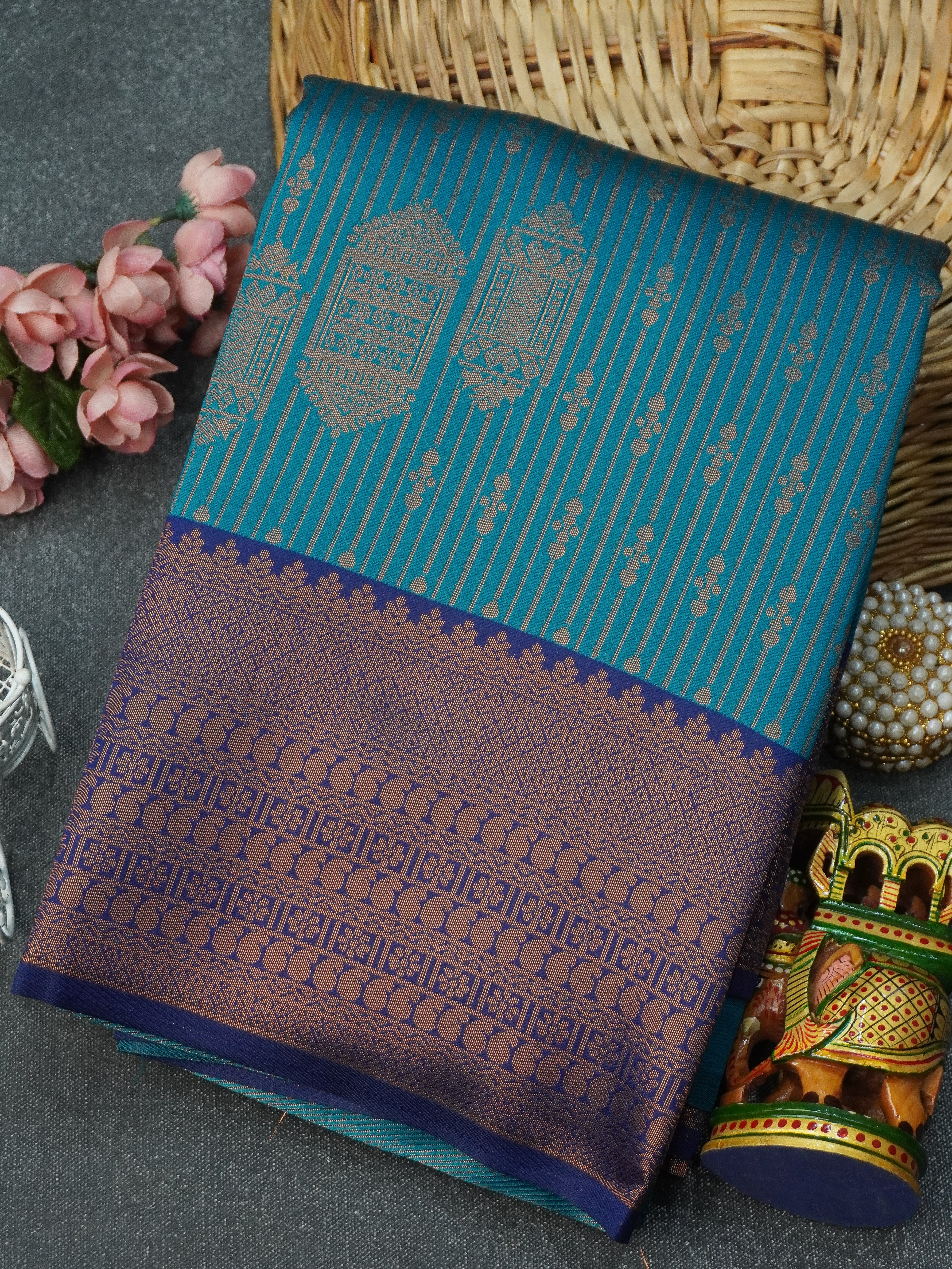 Semi Silk Saree | TTDS3279