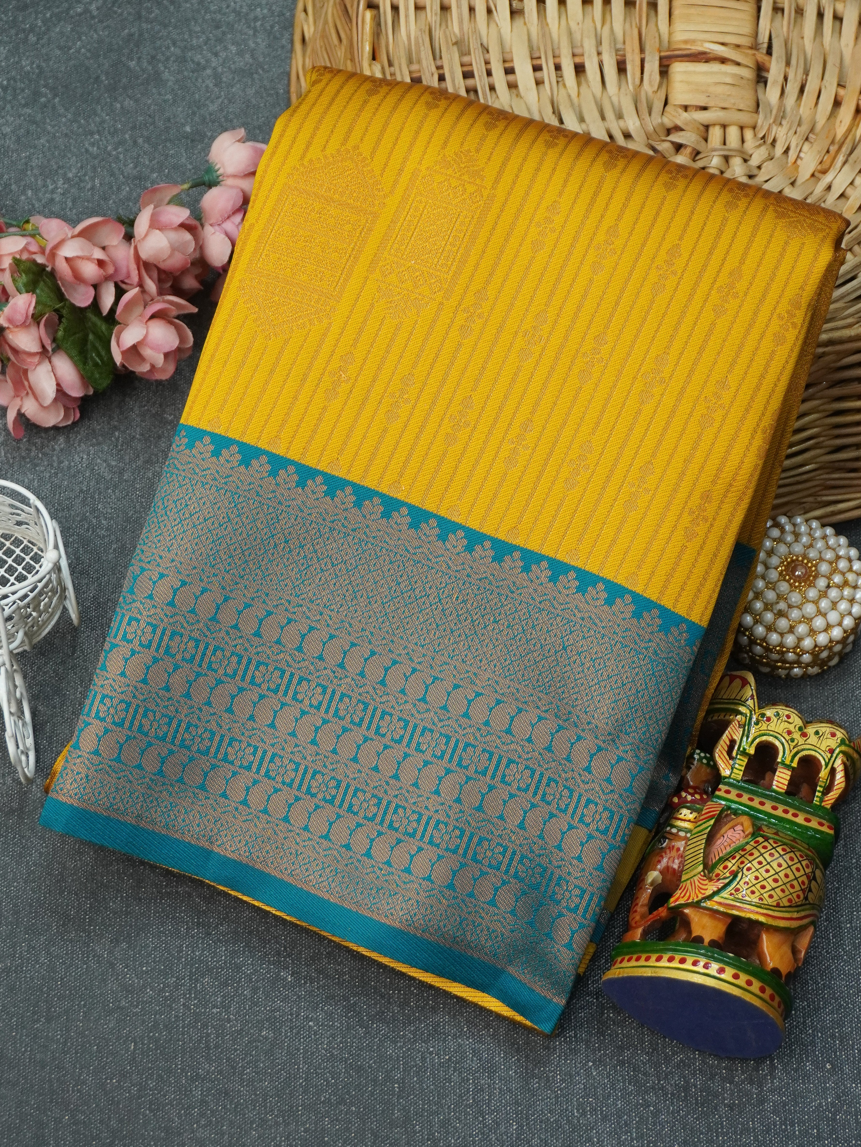 Semi Silk Saree | TTDS3279