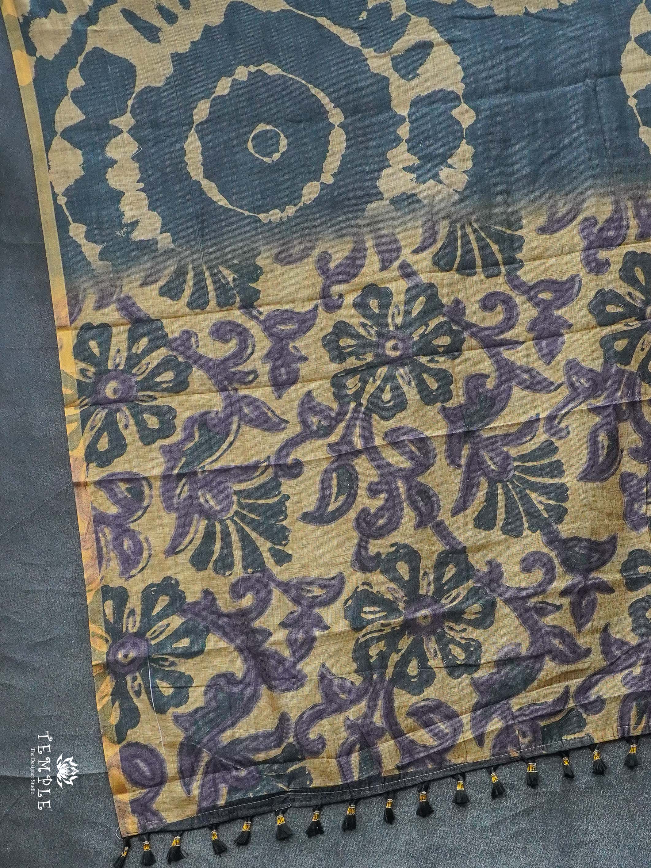 Chanderi Cotton Saree | TTDS2356