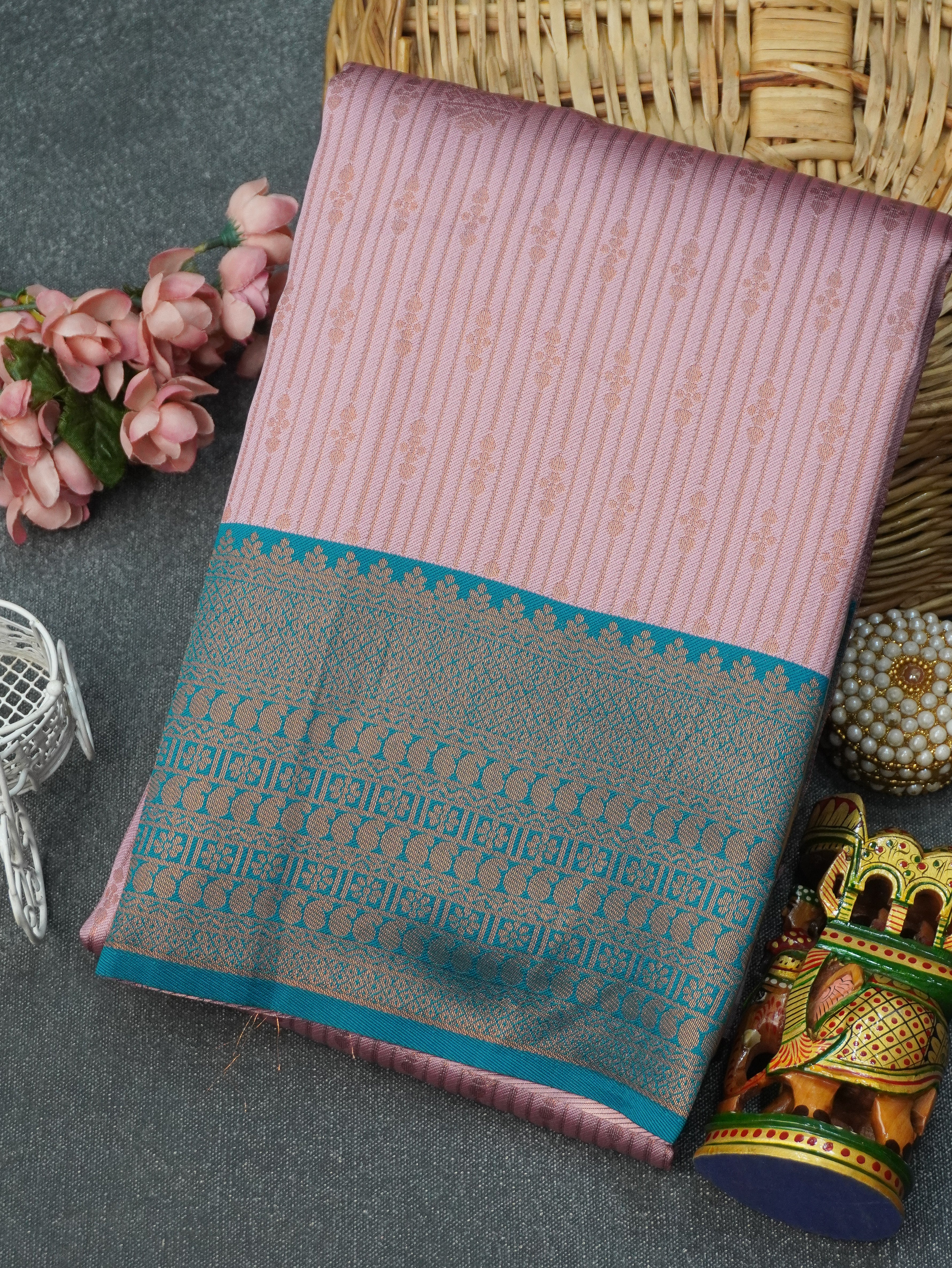 Semi Silk Saree | TTDS3279