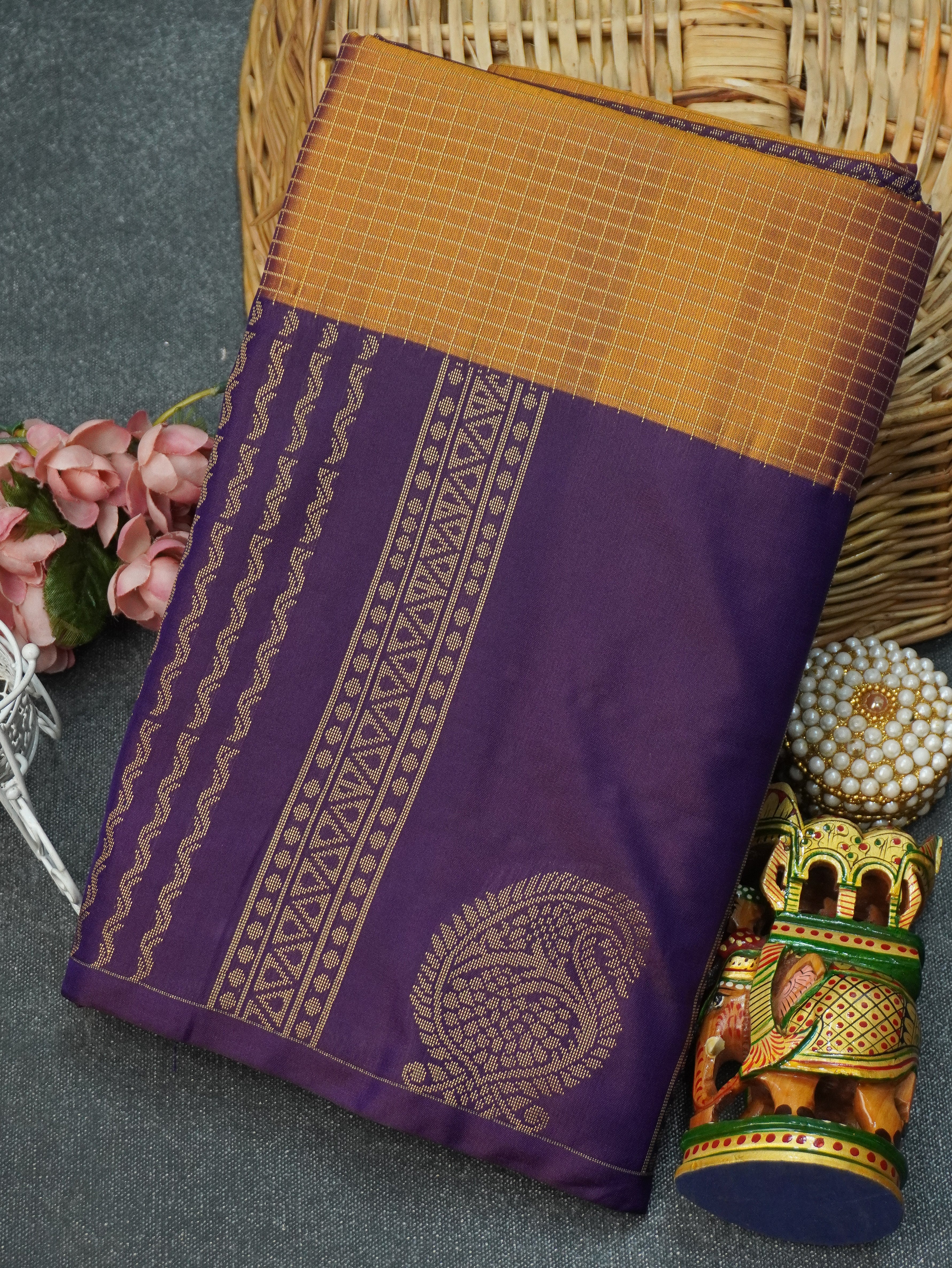Semi Soft Silk Saree | TTDS3269