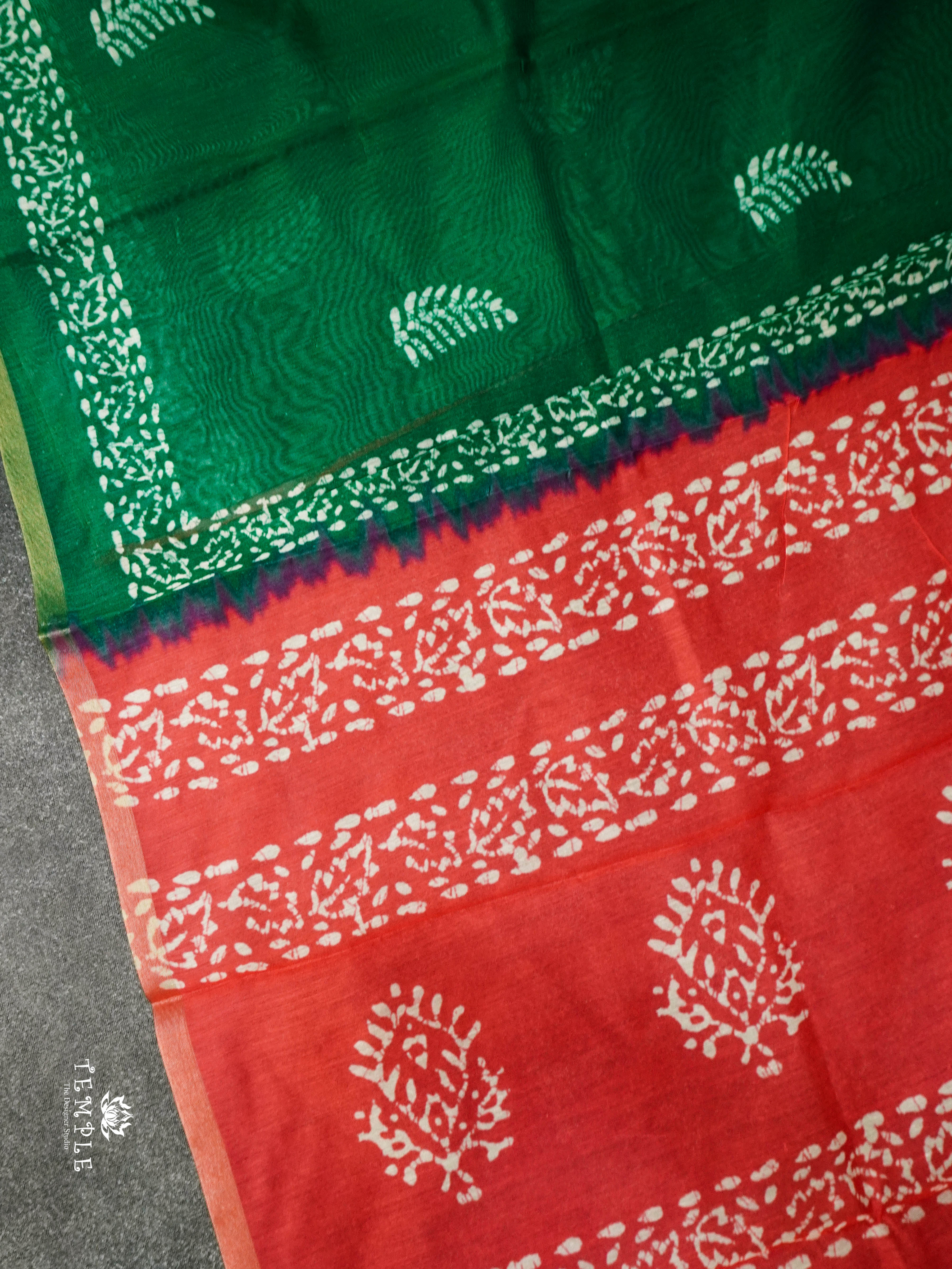 Chanderi Cotton Saree | TTDS1414