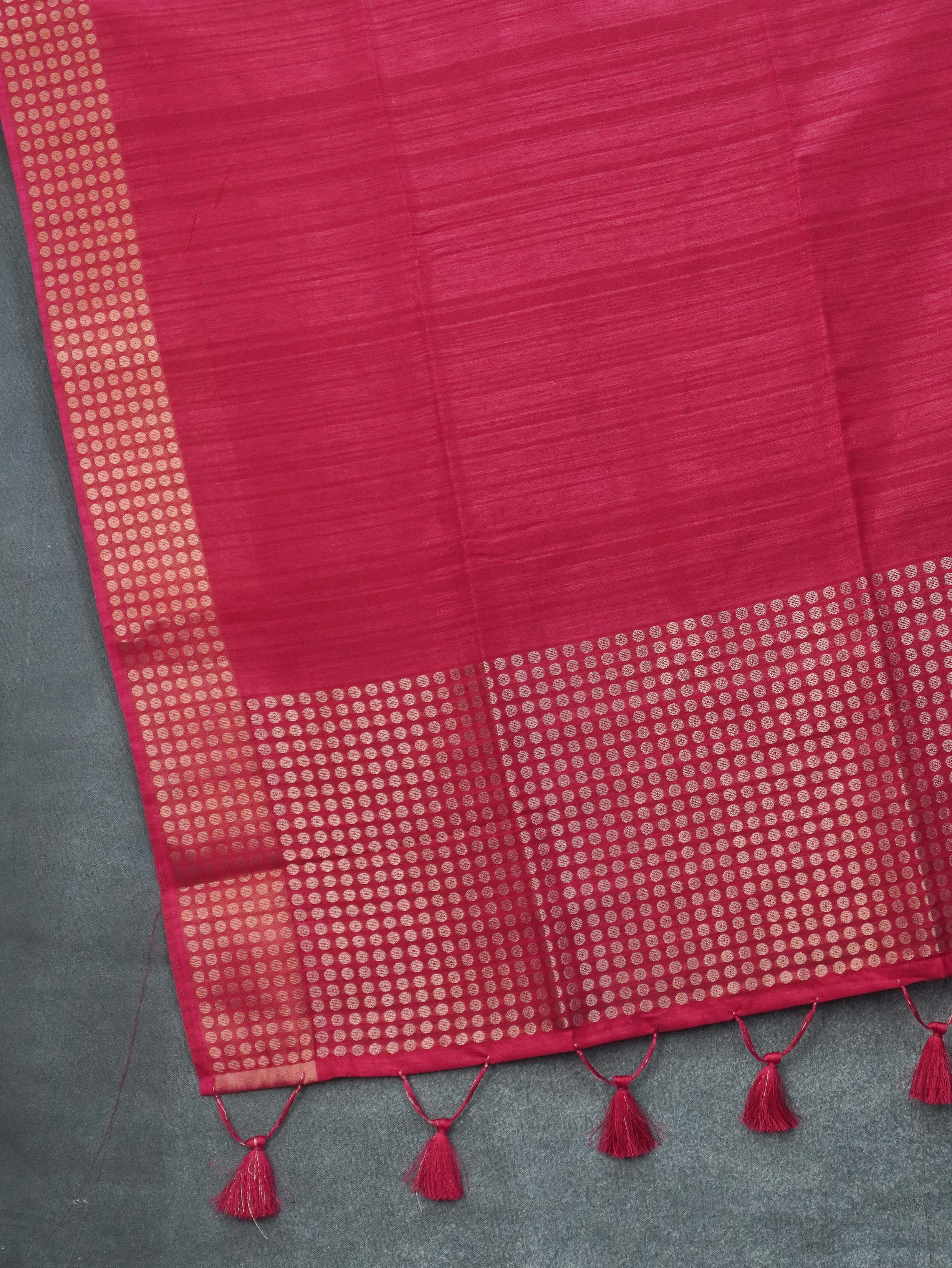 Matka Tussar Silk Saree | TTDS3278