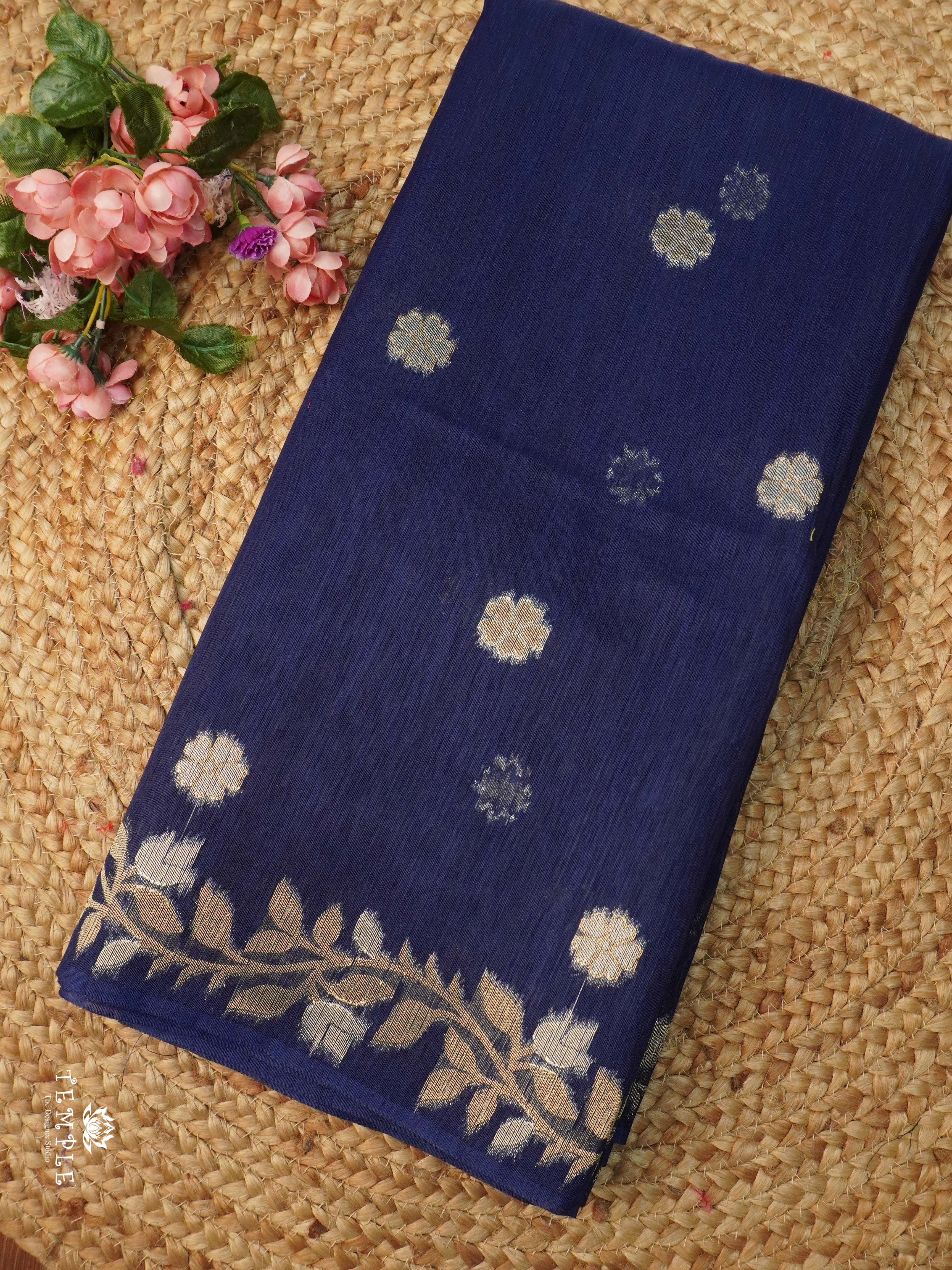 Linen Cotton Saree | TTDS1877 | PRE BOOKING