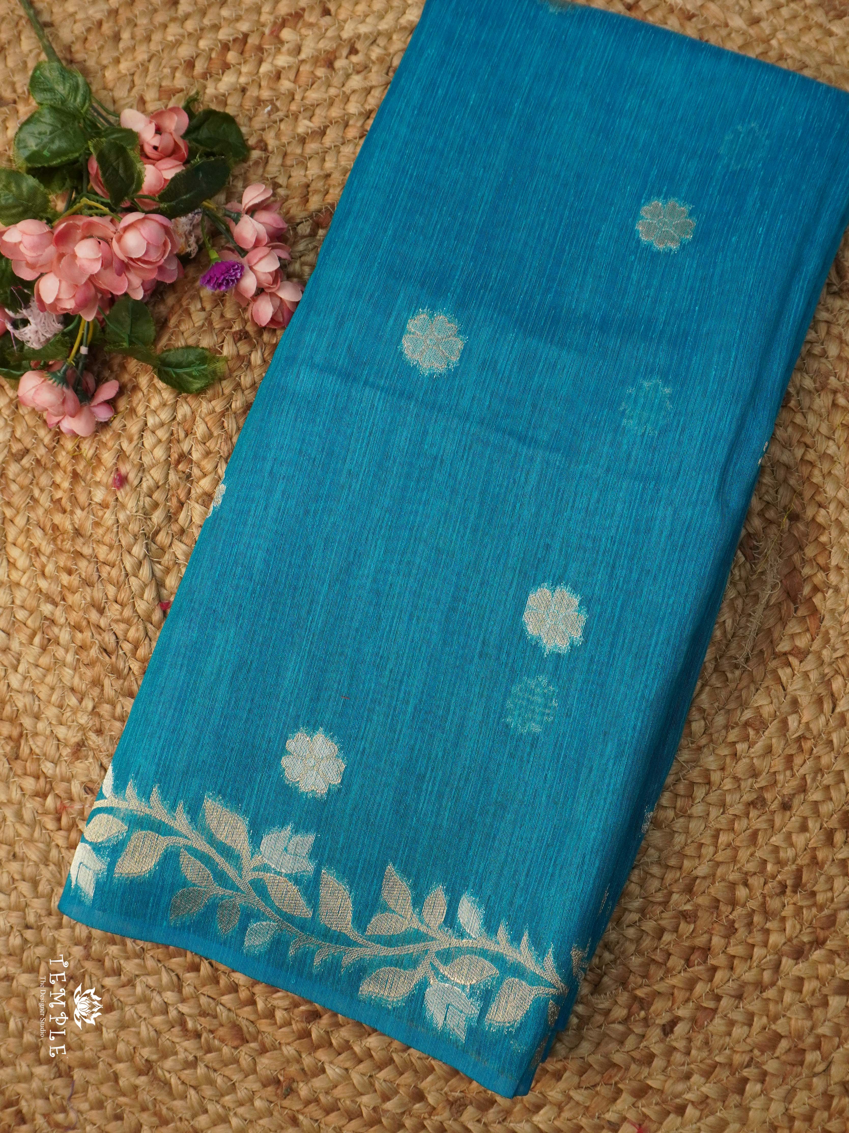 Linen Cotton Saree | TTDS1877 | PRE BOOKING