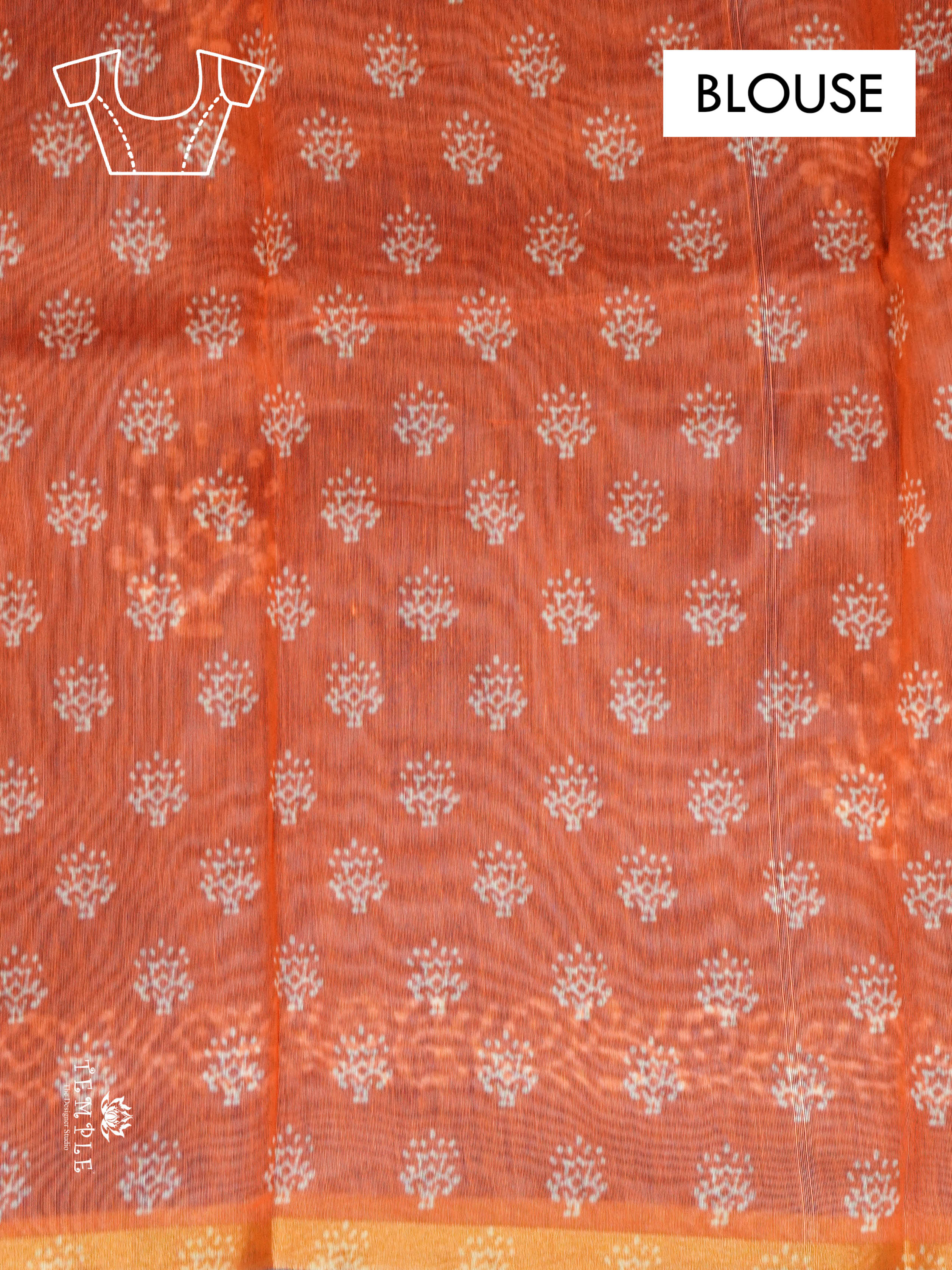 Chanderi Cotton Saree | TTDS1414