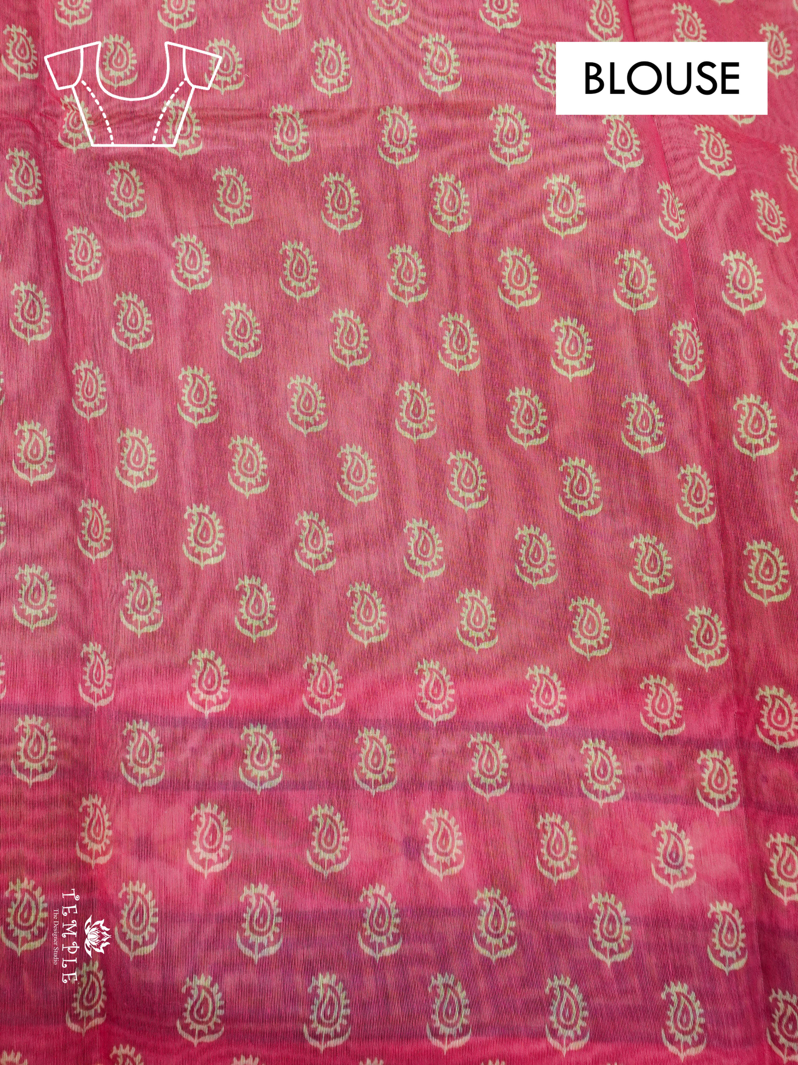 Chanderi Cotton Saree | TTDS1414