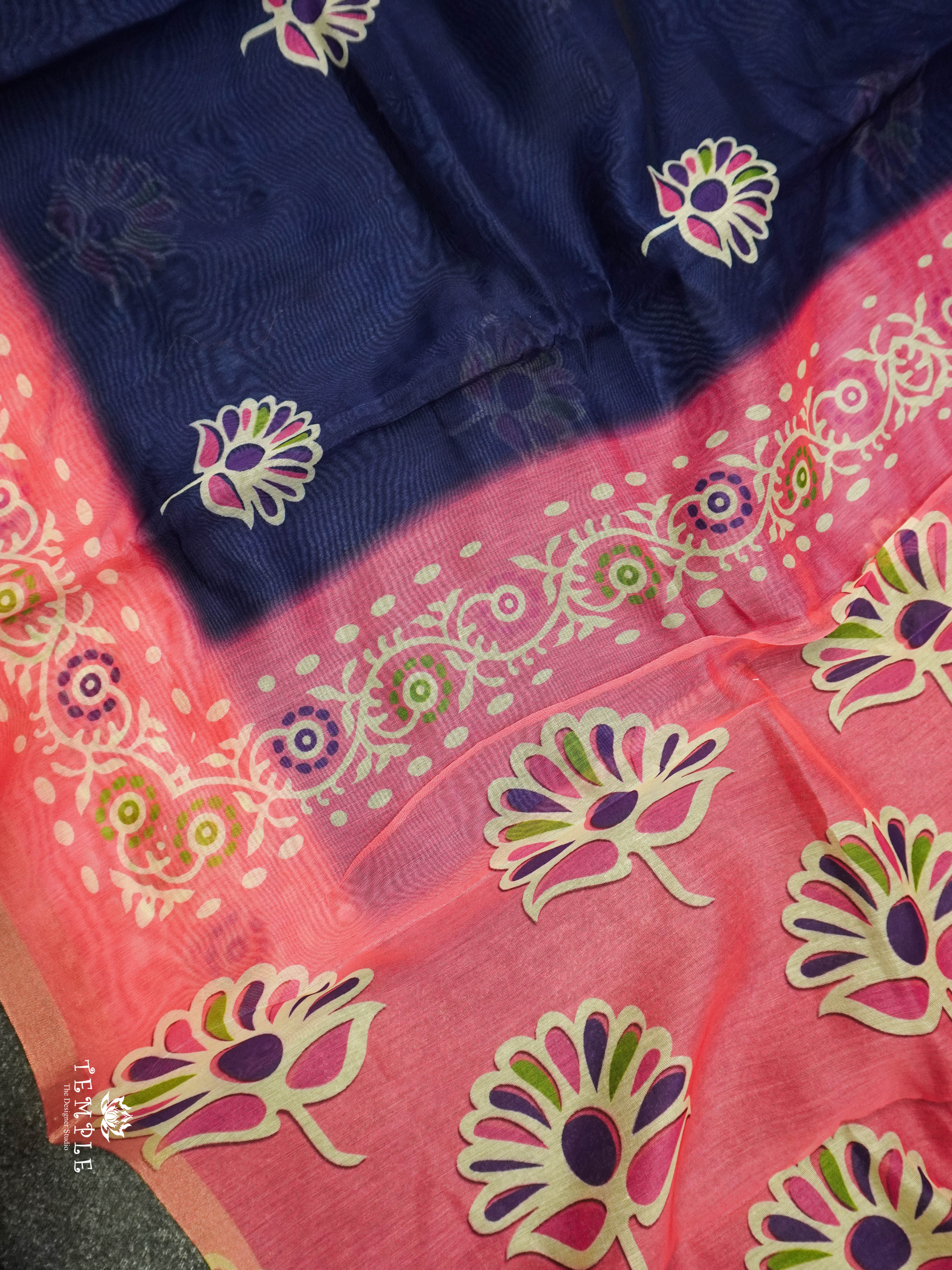 Chanderi Cotton Saree | TTDS1414