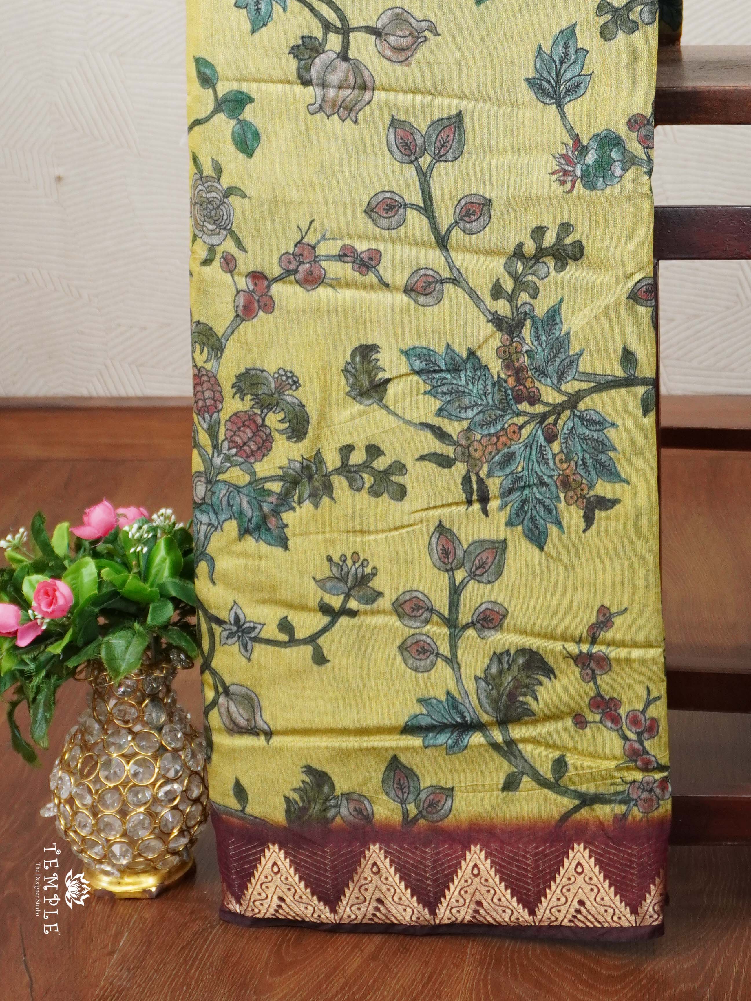 Premium Mangalagiri Cotton Saree | TTDS2354