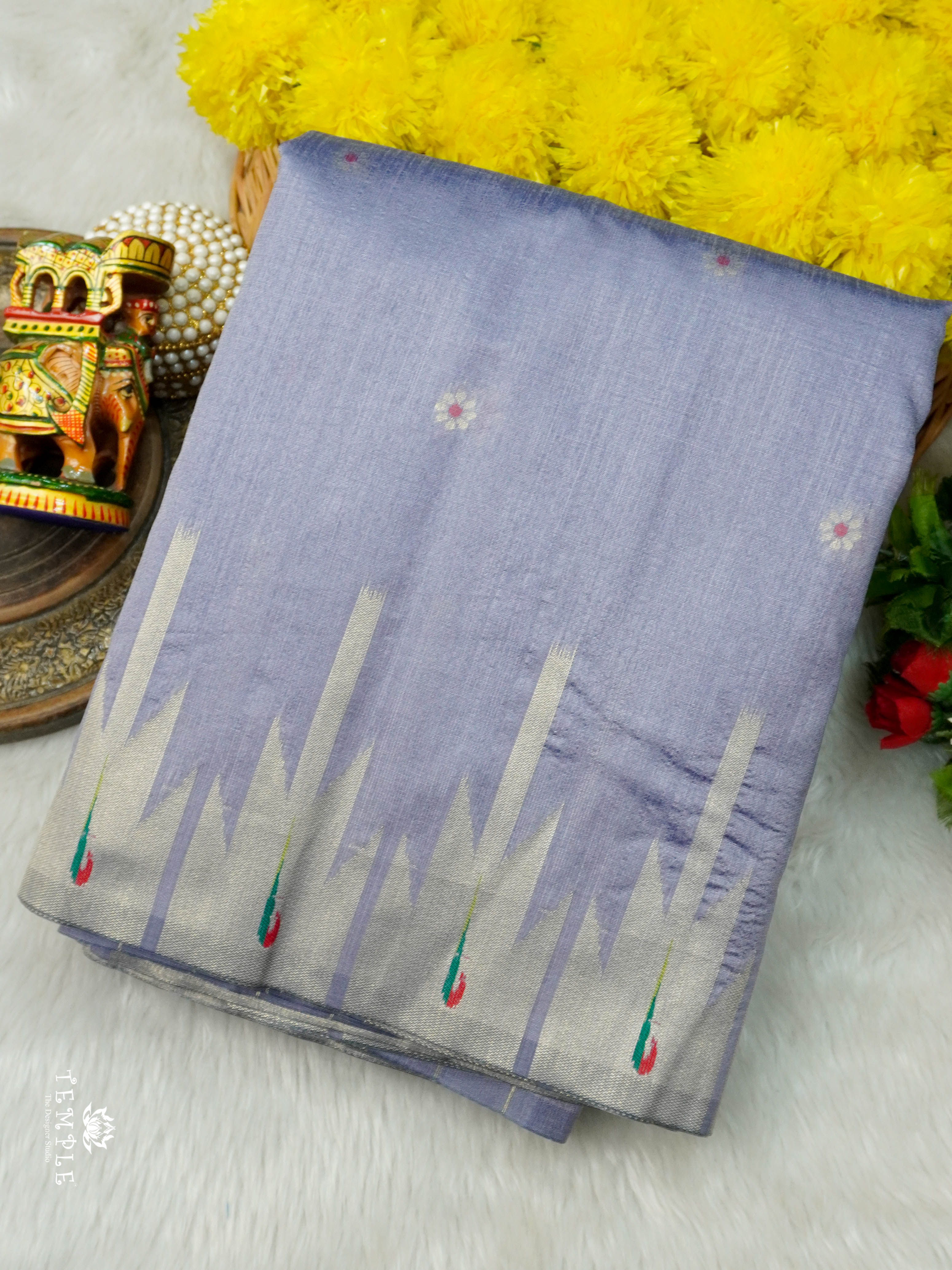 Chanderi Silk Saree | TTDS2872