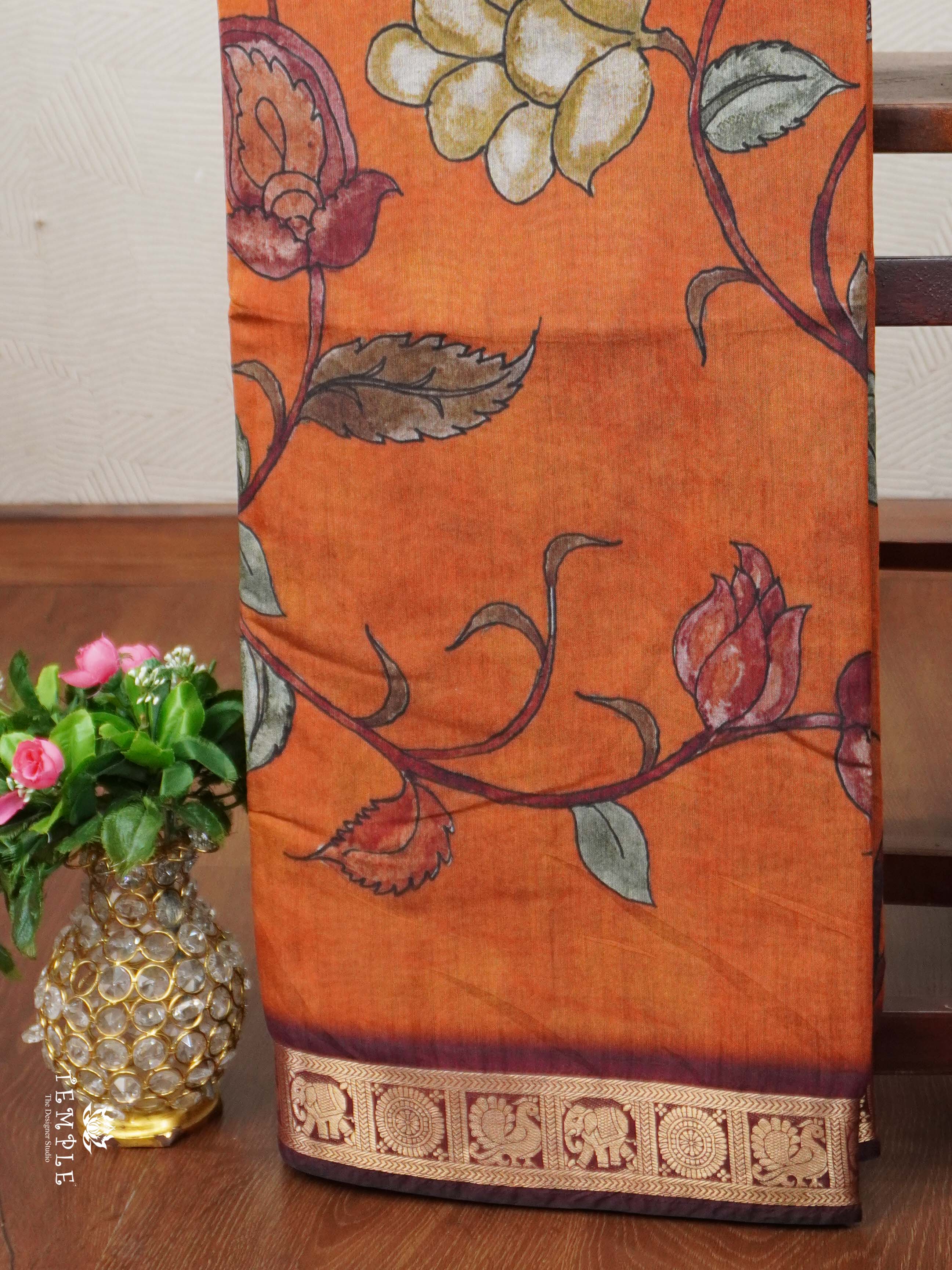 Premium Mangalagiri Cotton Saree | TTDS2354