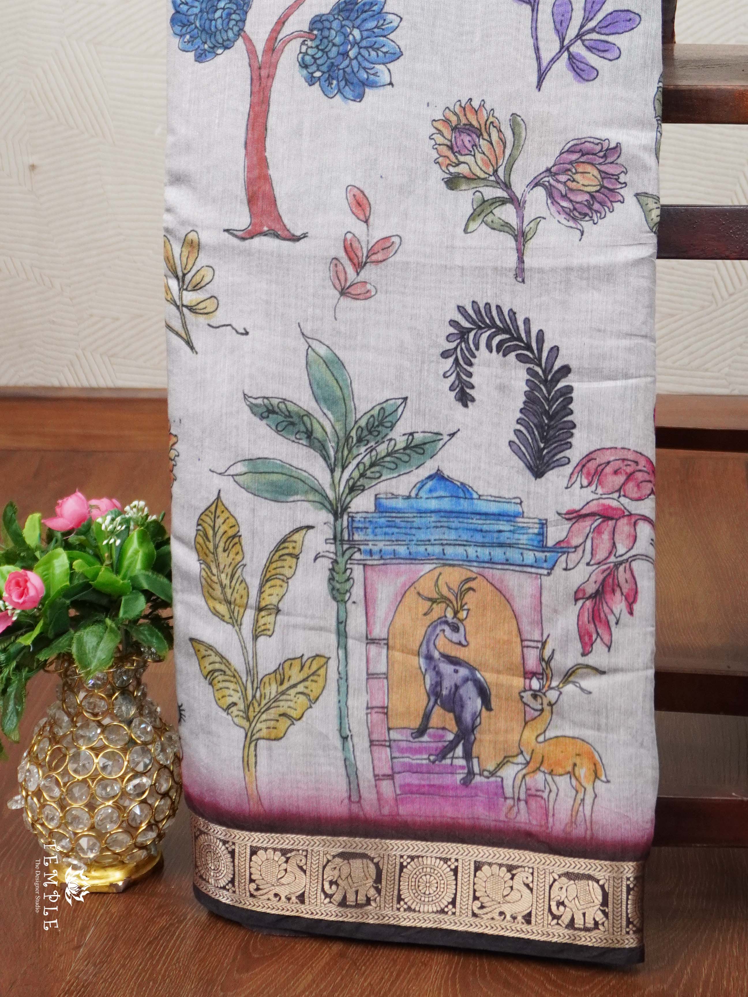 Premium Mangalagiri Cotton Saree | TTDS2354