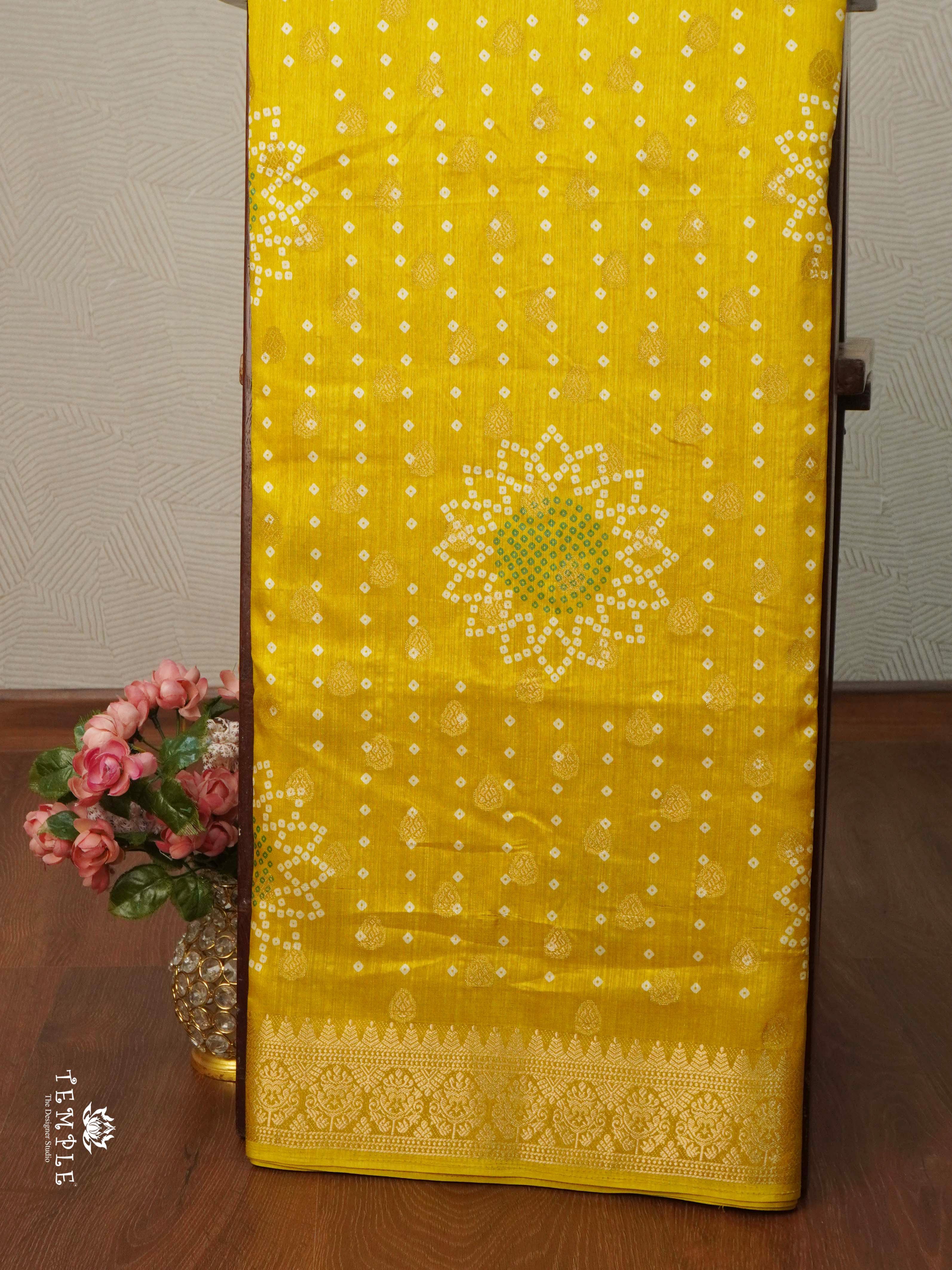 Semi Tussar Saree | TTDS1880