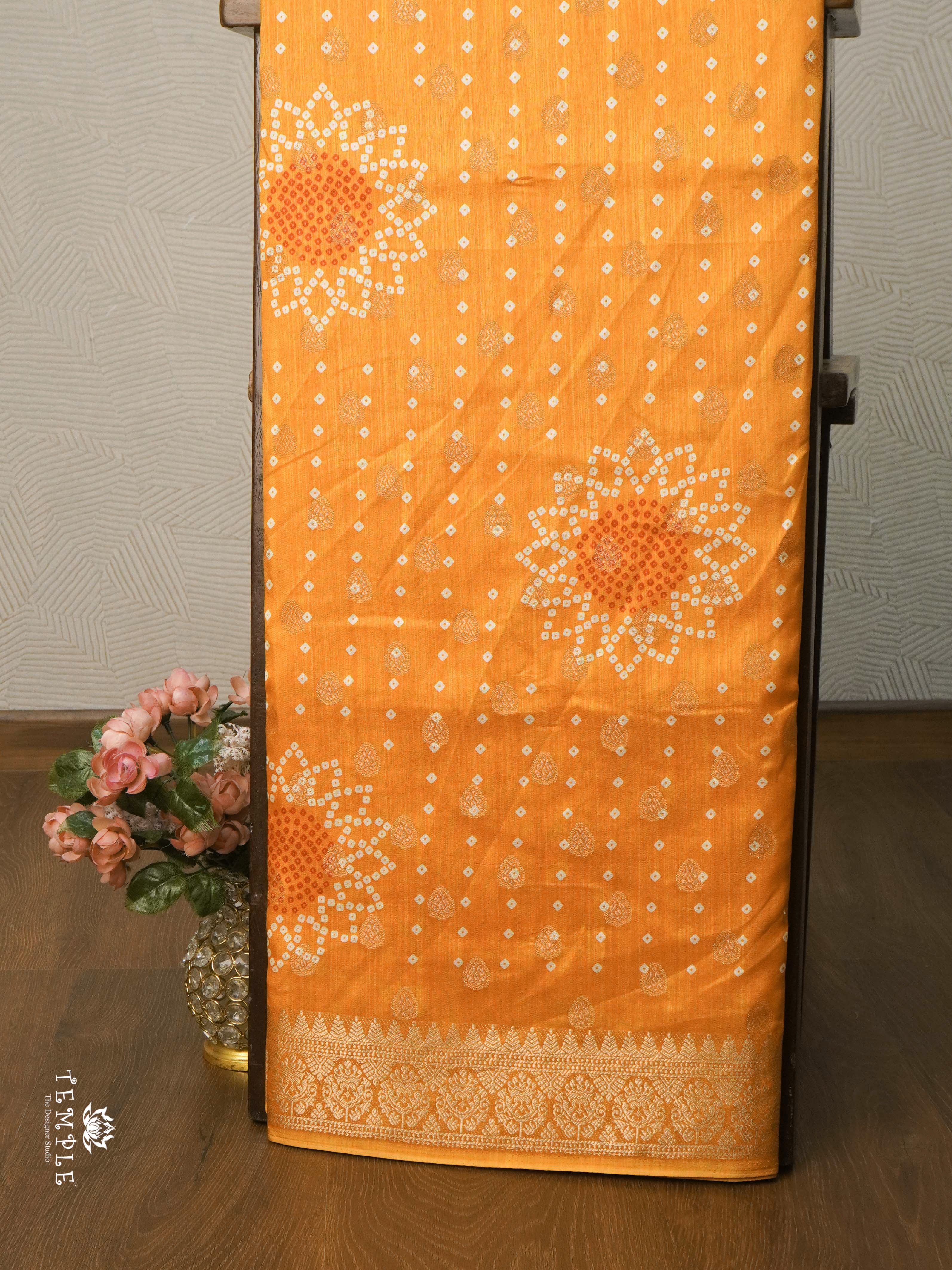 Bandhini Printed  Saree | TTDS1885