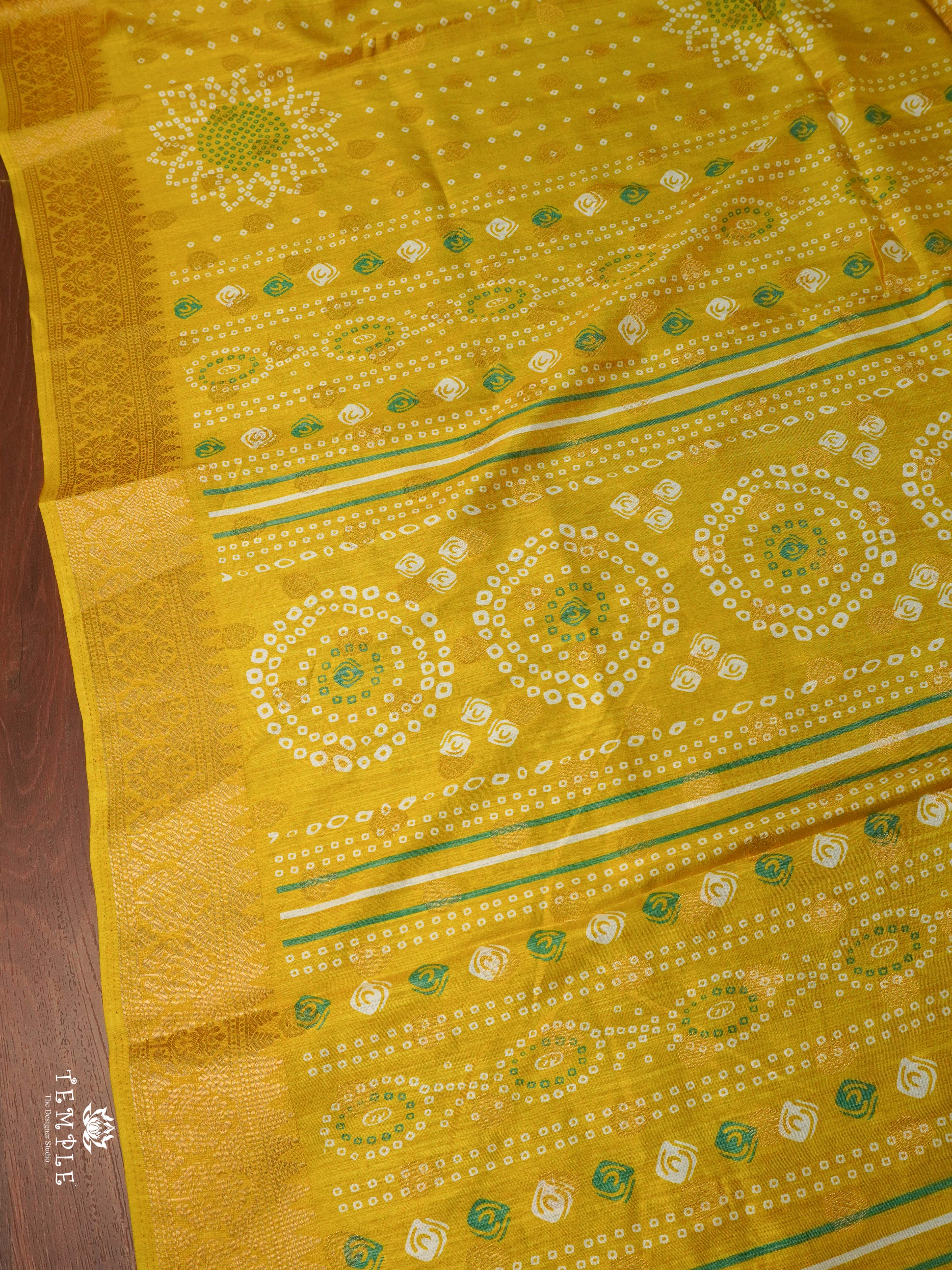 Bandhini Printed  Saree | TTDS1885