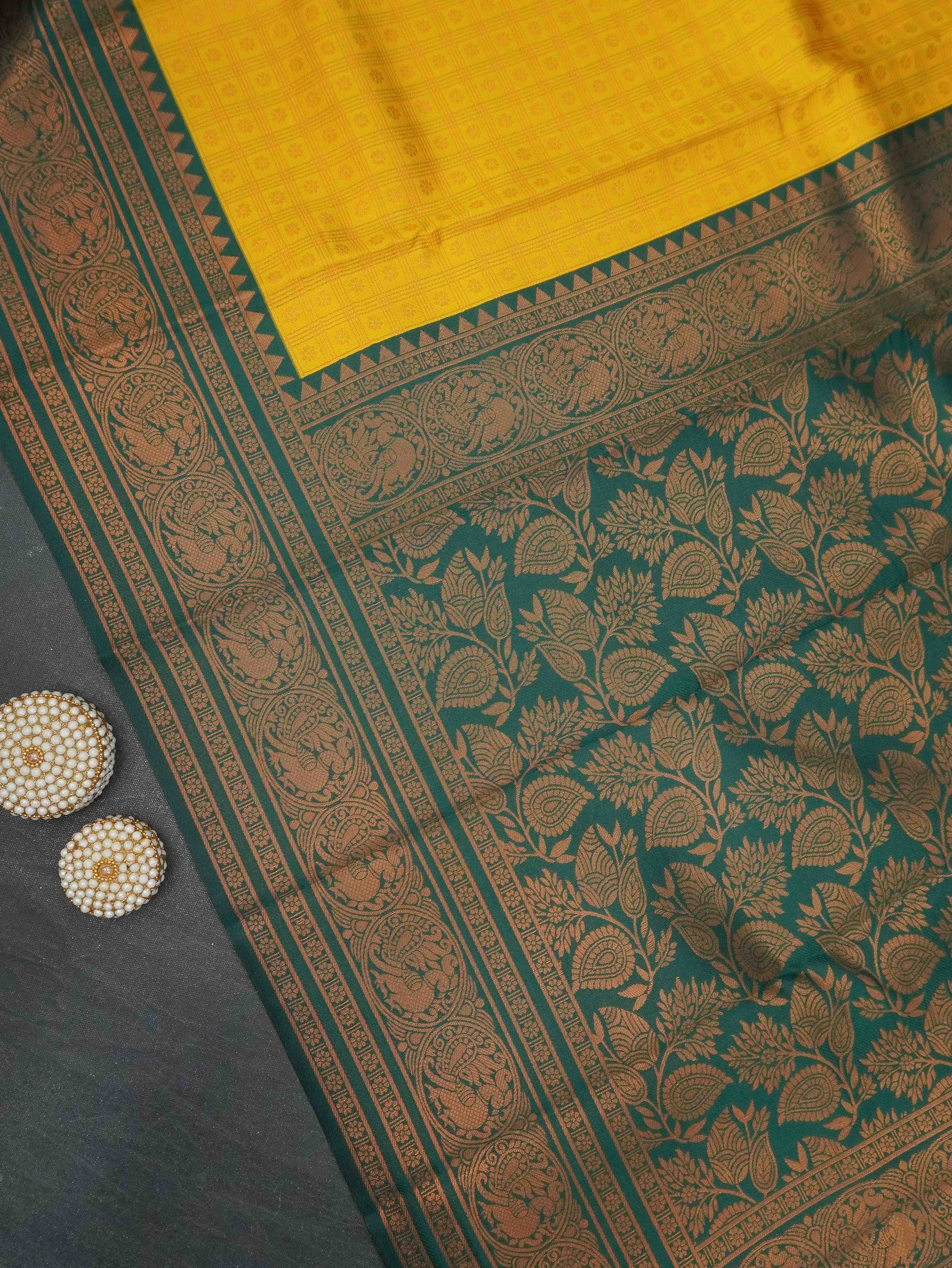 Semi Silk Saree | TTDS3268