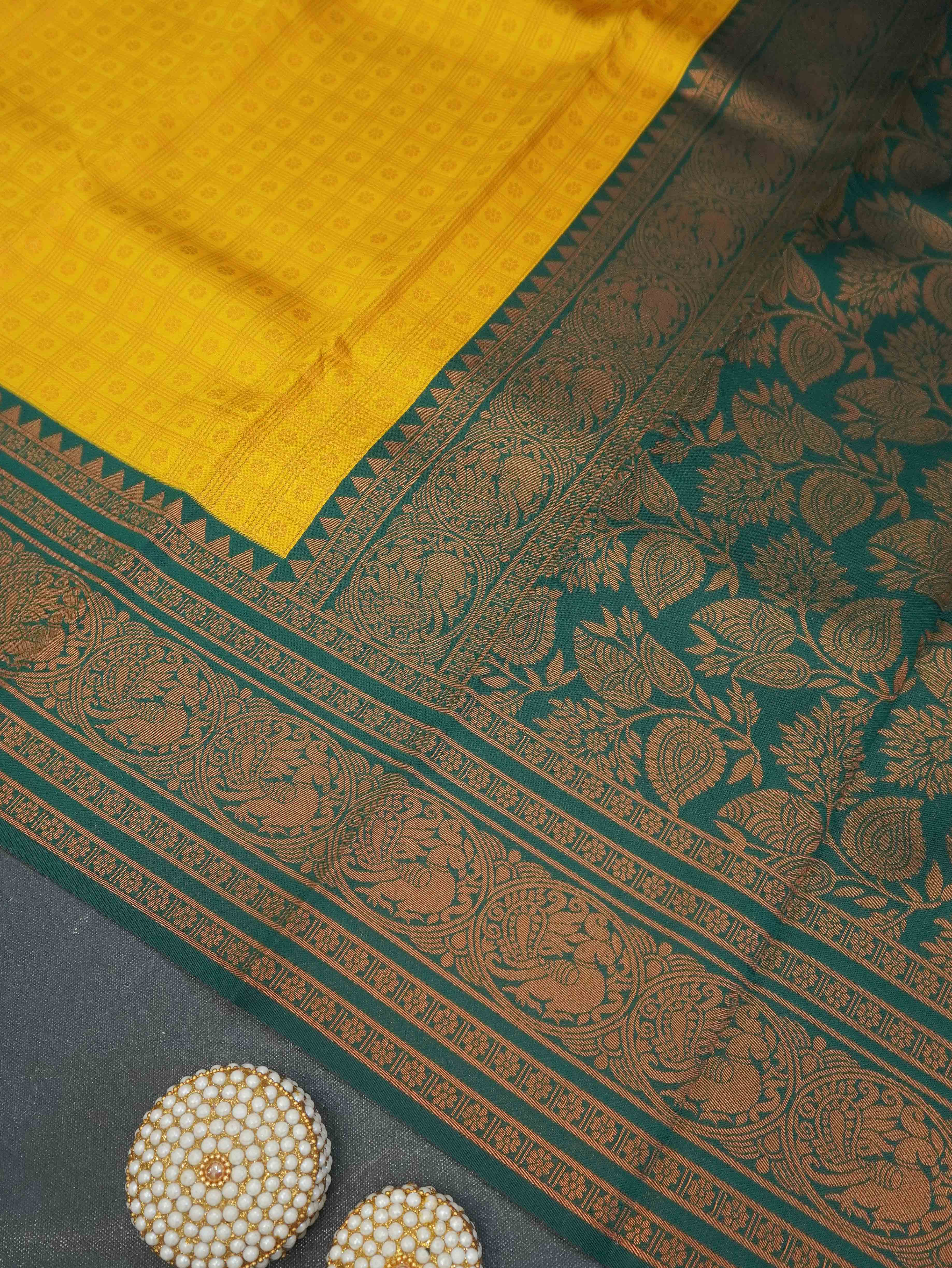 Semi Silk Saree | TTDS3268
