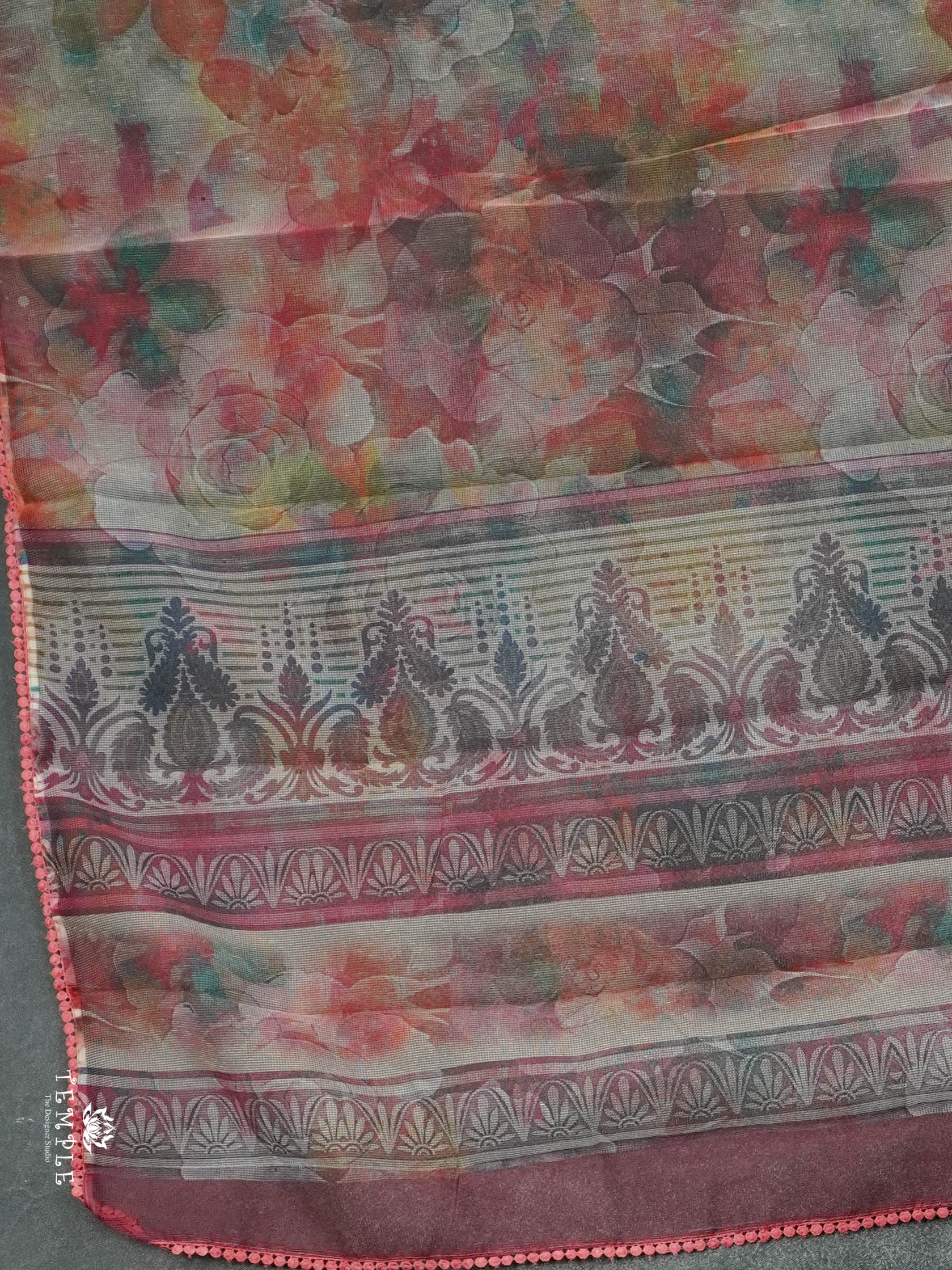 Printed Kota Saree |  TTDS2883