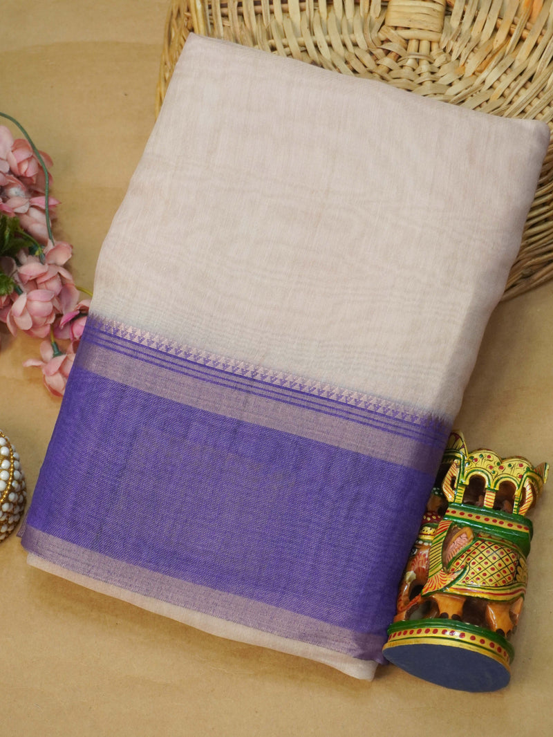 Linen Cotton Saree | TTDS3715