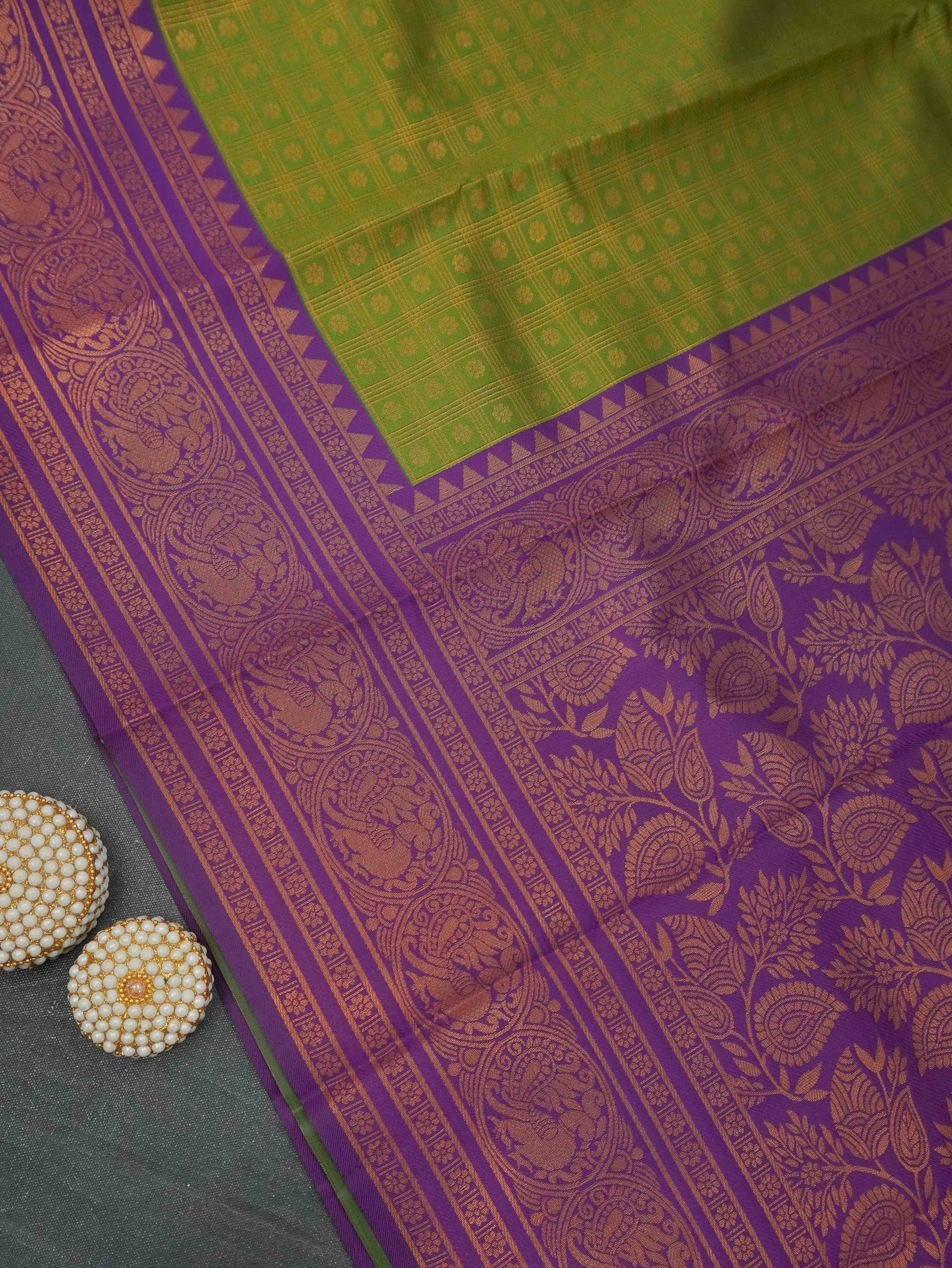 Semi Silk Saree | TTDS3268
