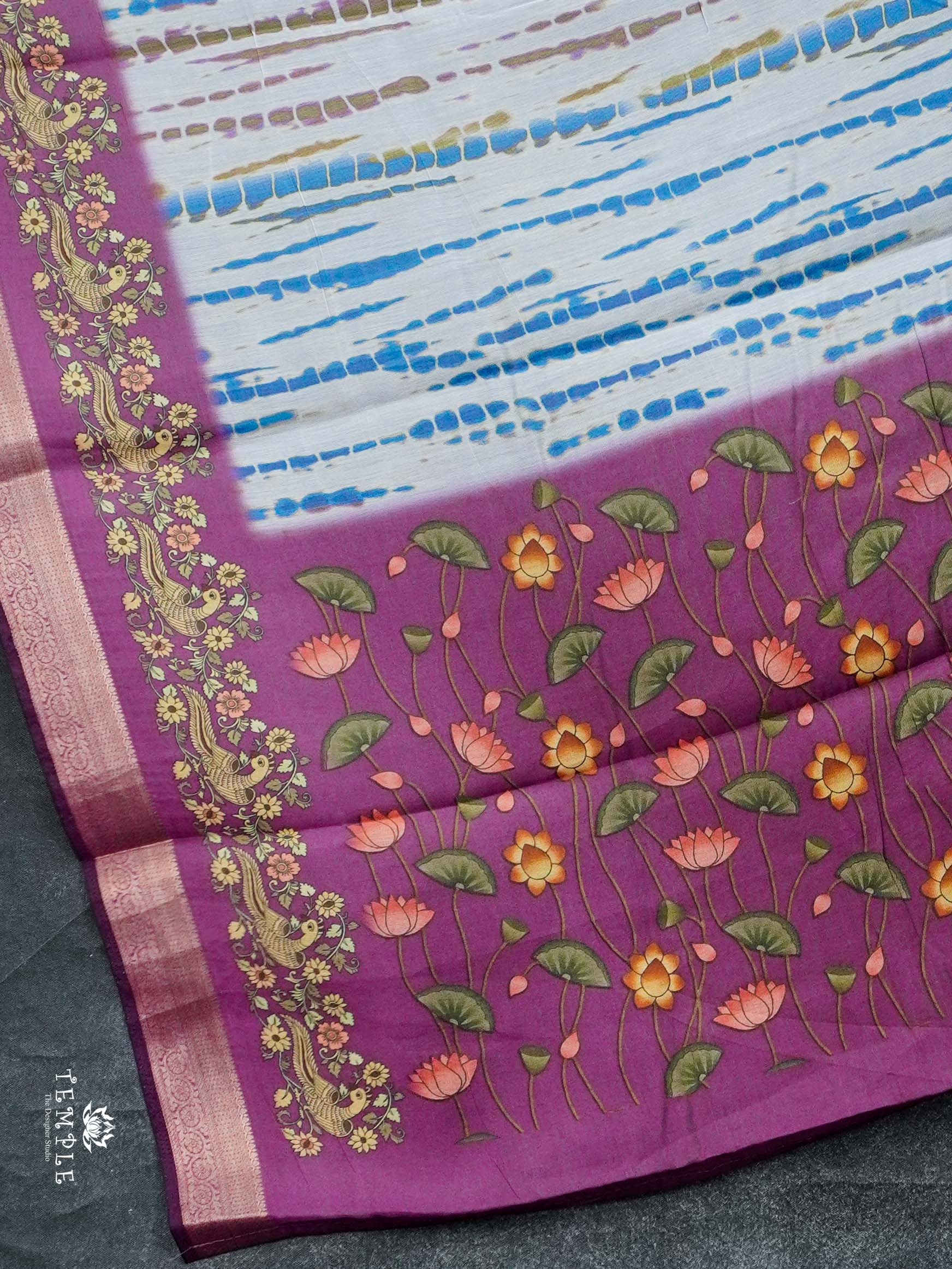 Premium Mangalagiri Cotton Saree | TTDS2354