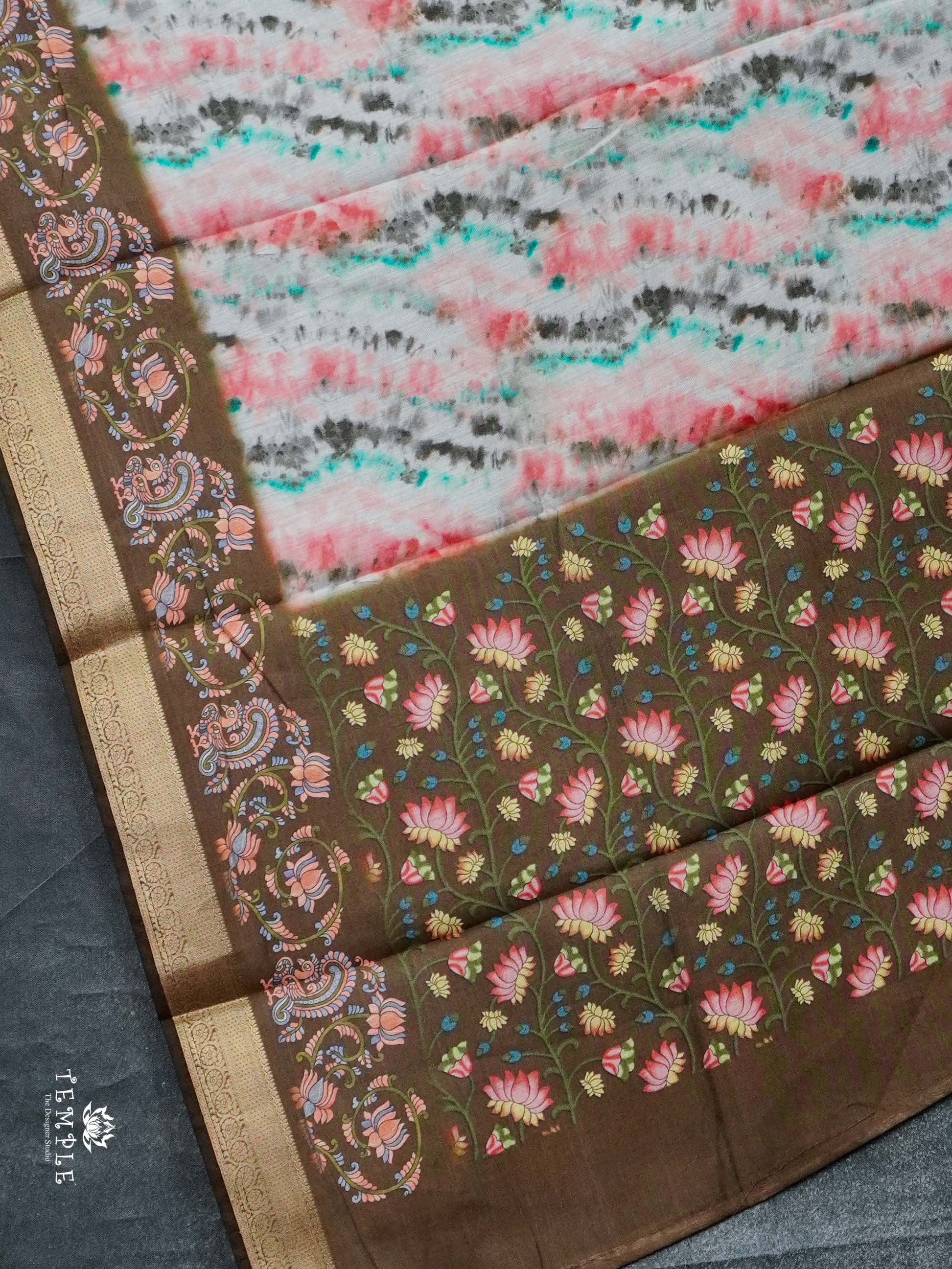 Premium Mangalagiri Cotton Saree | TTDS2354