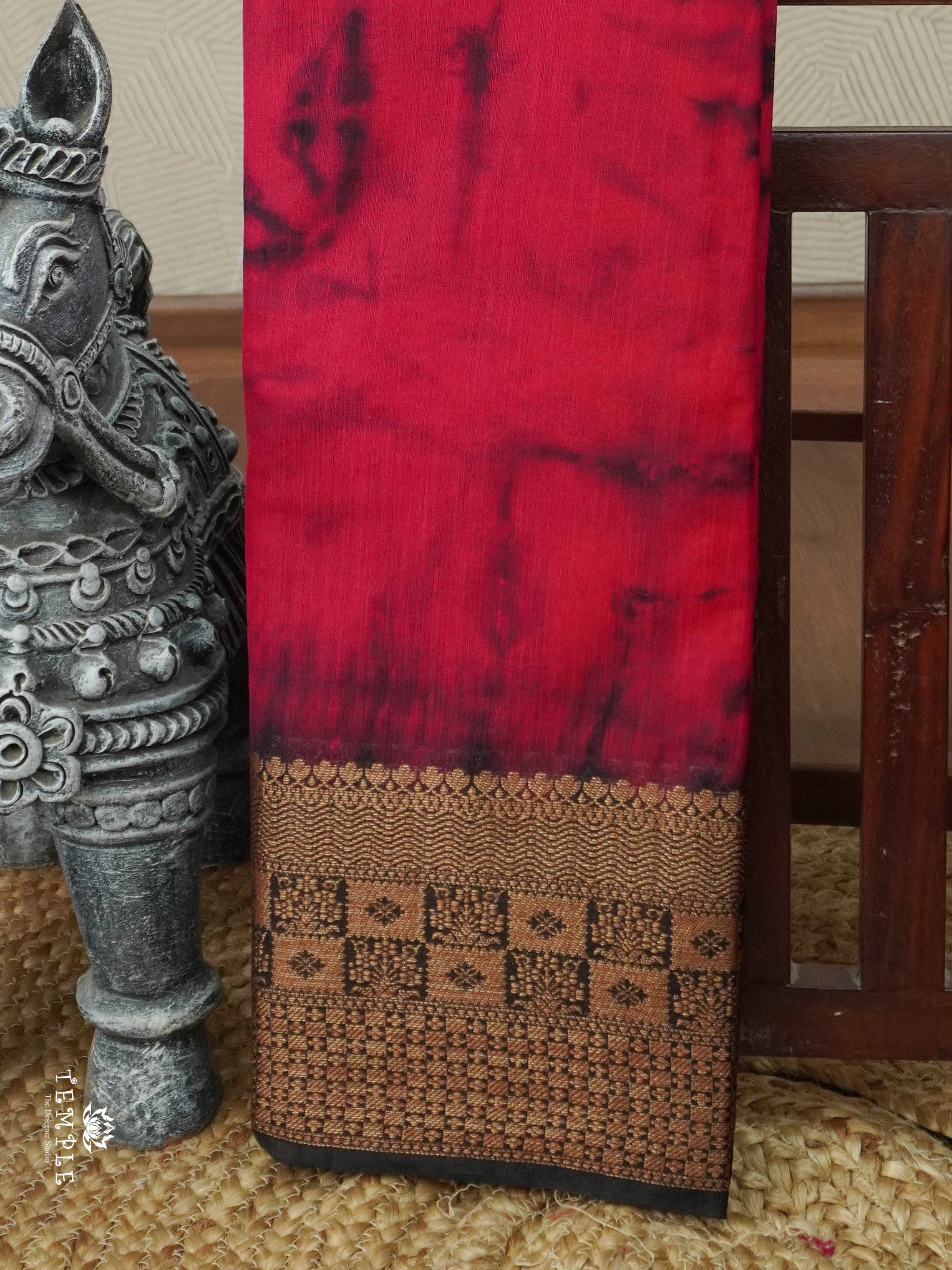 Jute Silk Saree | TTDS2875