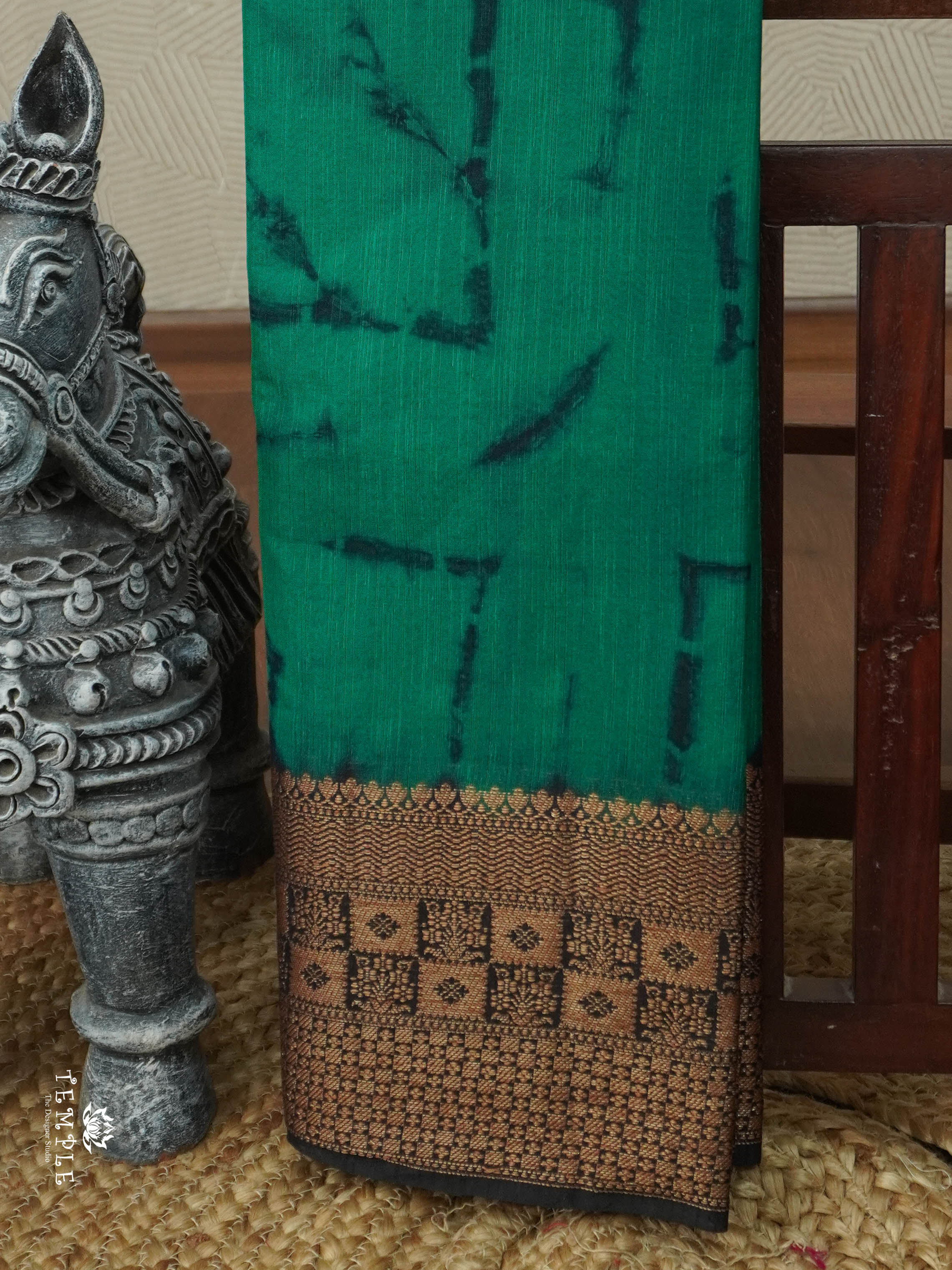 Jute Silk Saree | TTDS2875