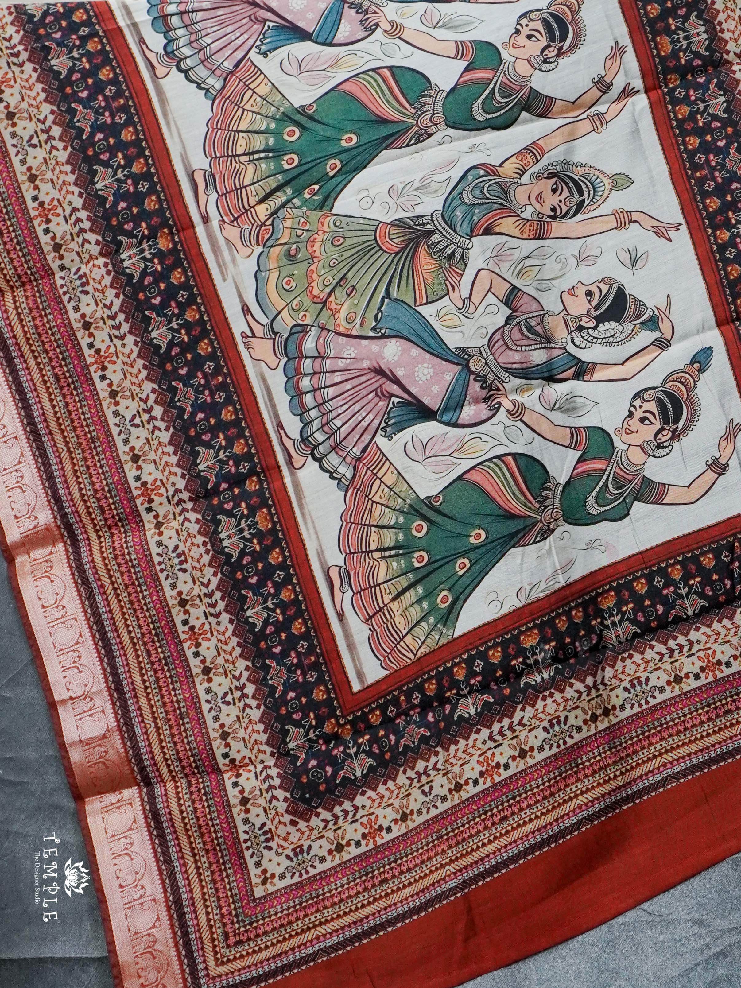 Premium Mangalagiri Cotton Saree | TTDS2354