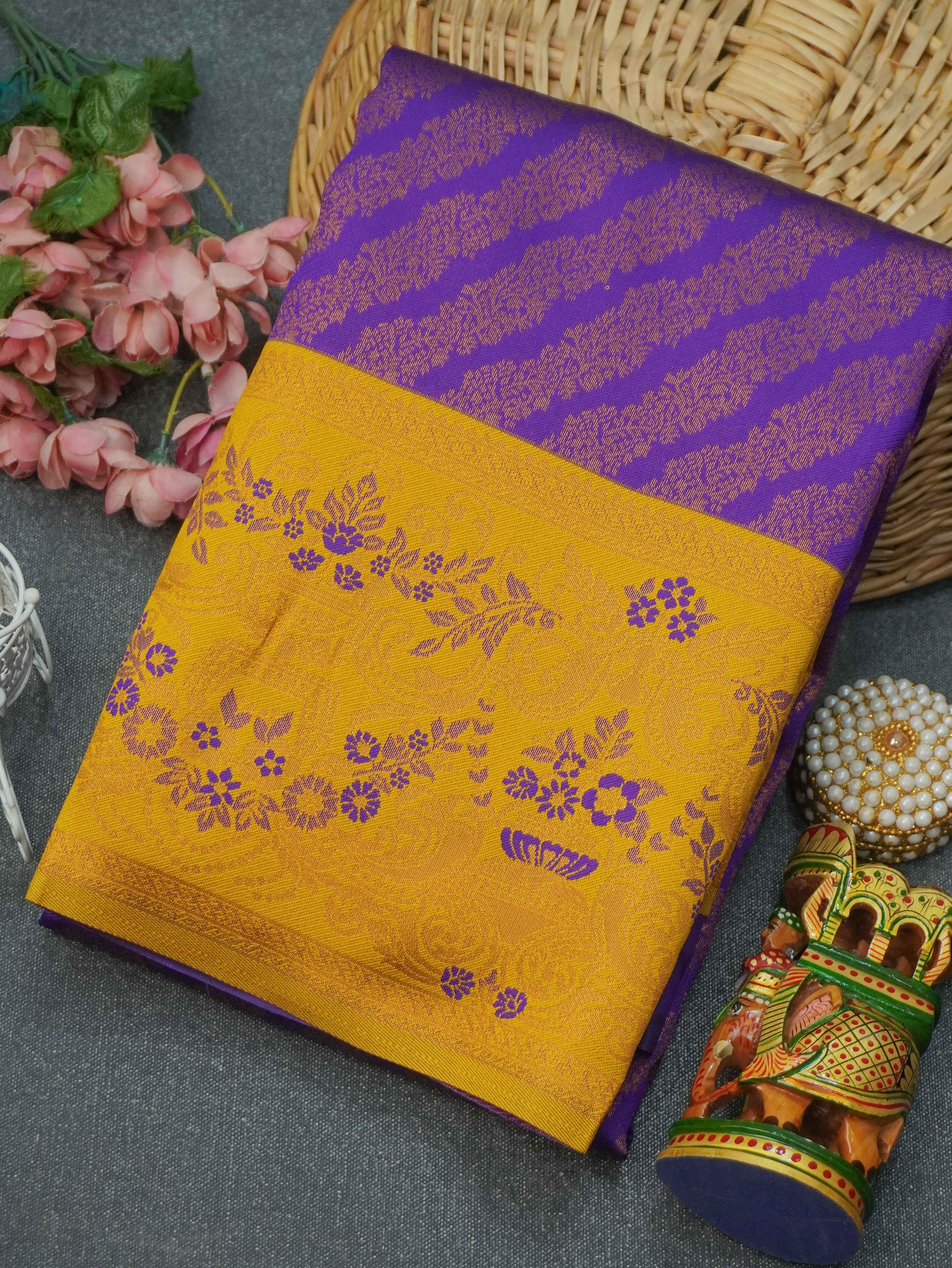 Semi Silk Saree | TTDS3281