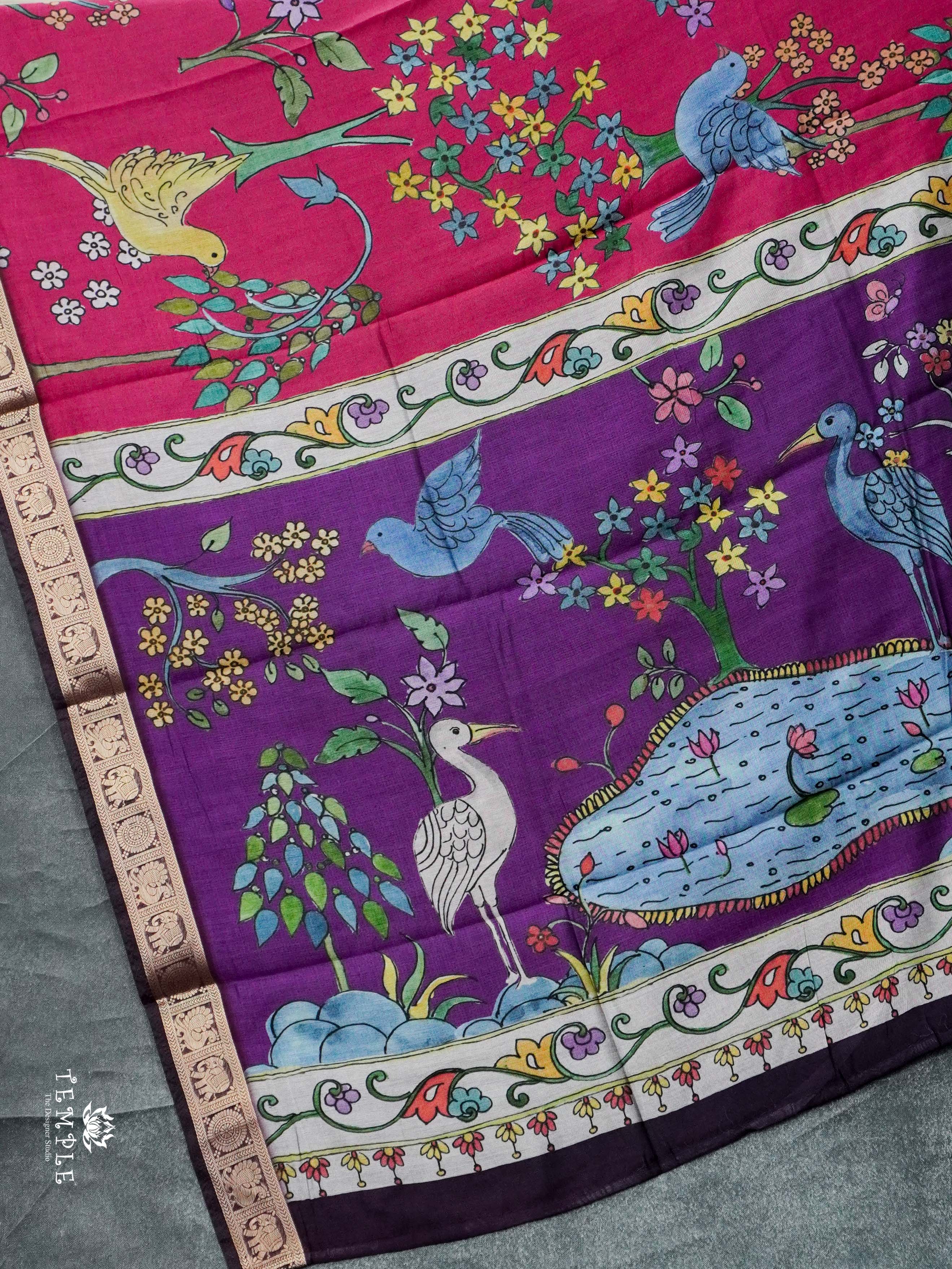 Premium Mangalagiri Cotton Saree | TTDS2354