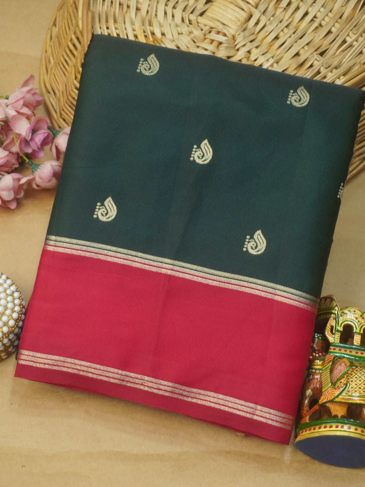 Gaji Silk Saree | TTDS3598