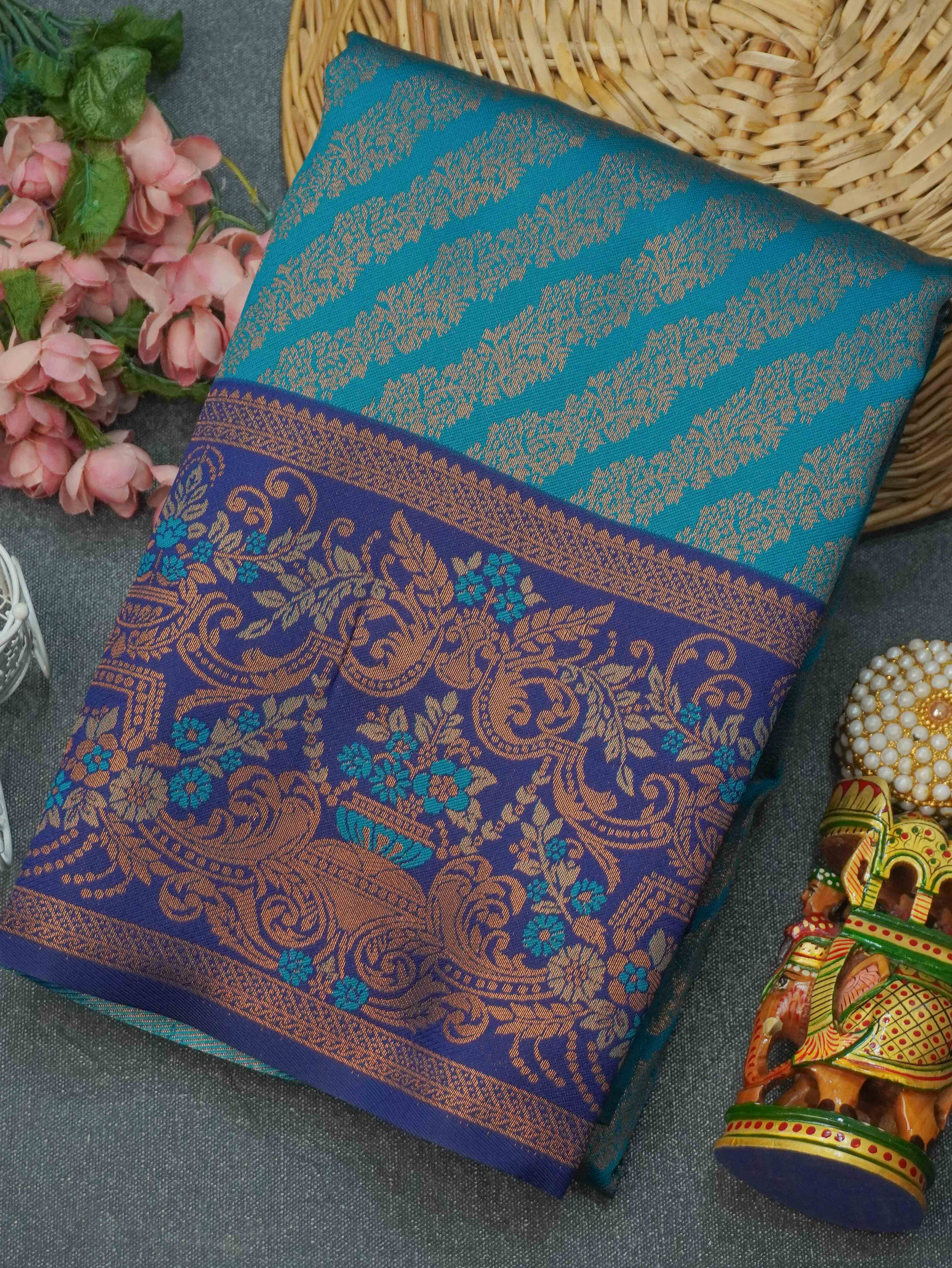 Semi Silk Saree | TTDS3281