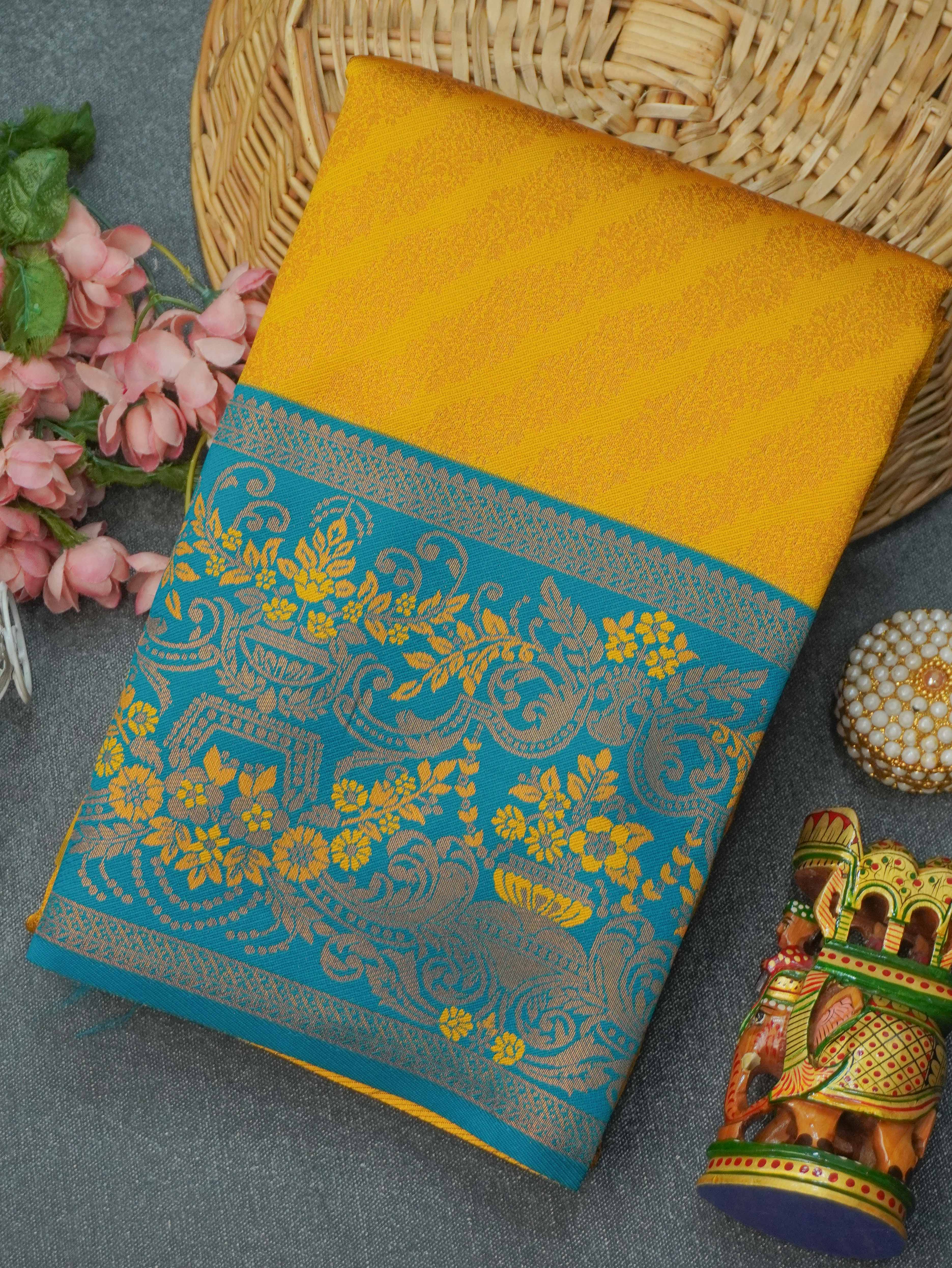 Semi Silk Saree | TTDS3281