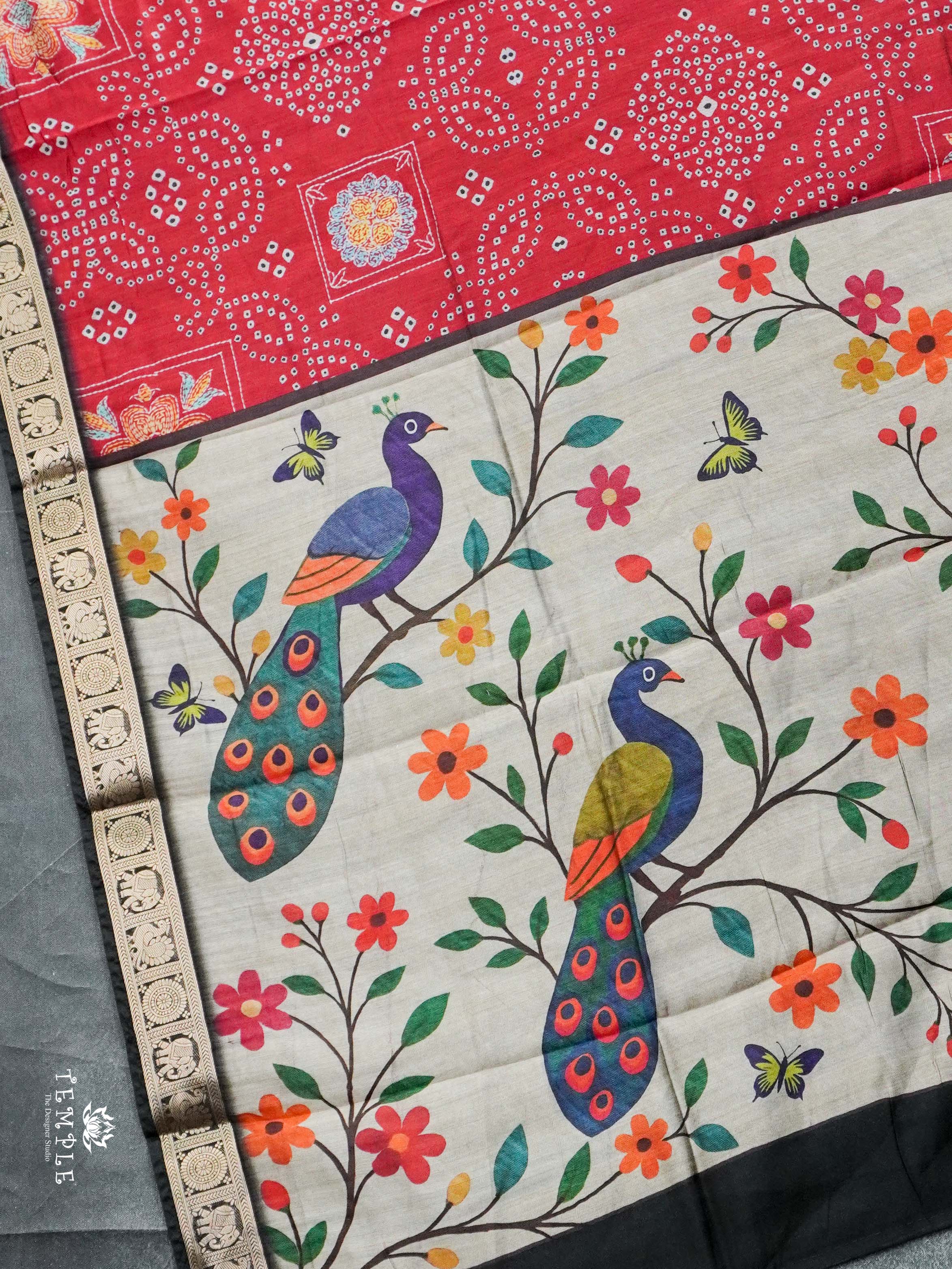 Premium Mangalagiri Cotton Saree | TTDS2354